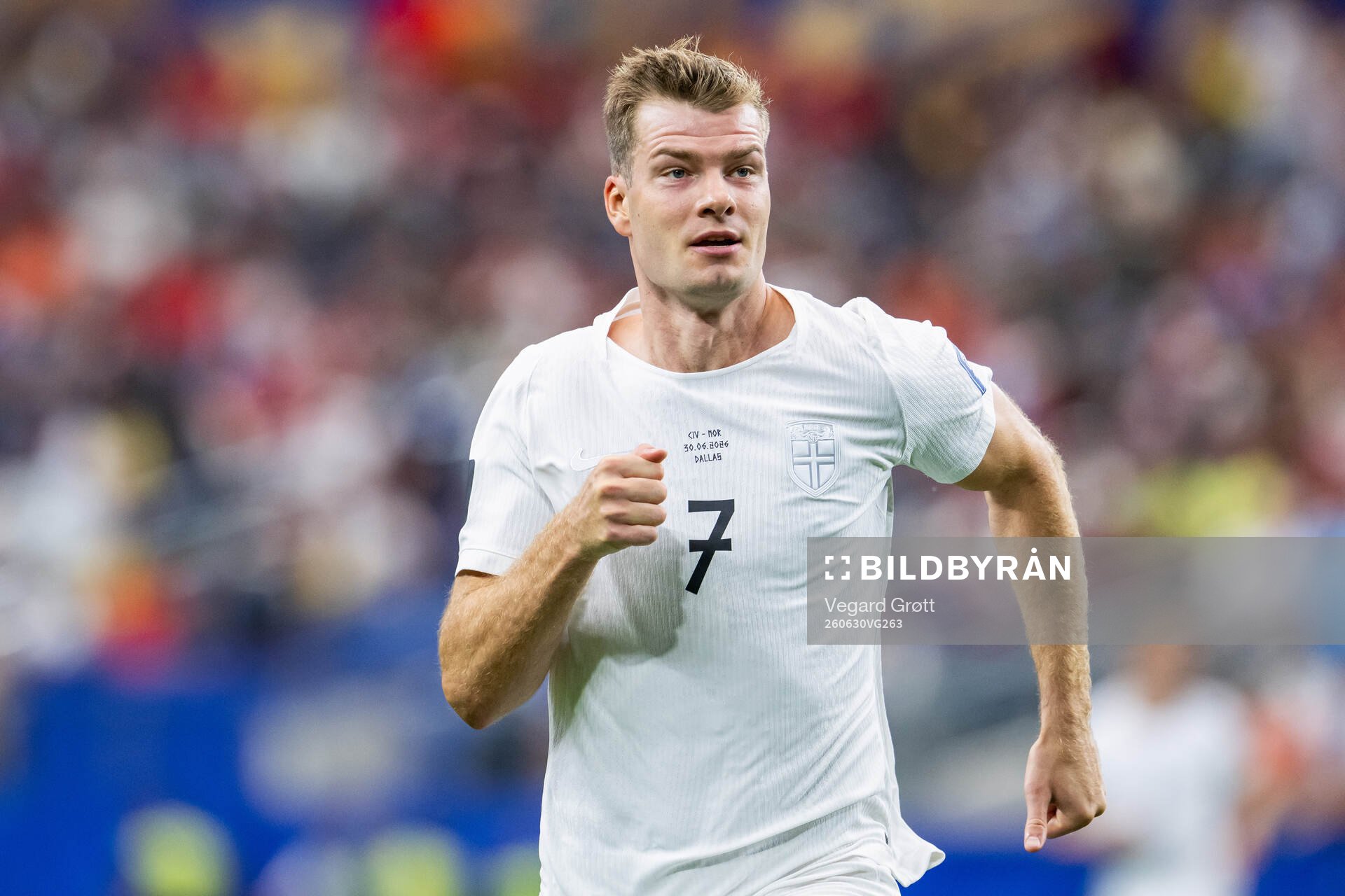 Alexander Sørloth of Norway