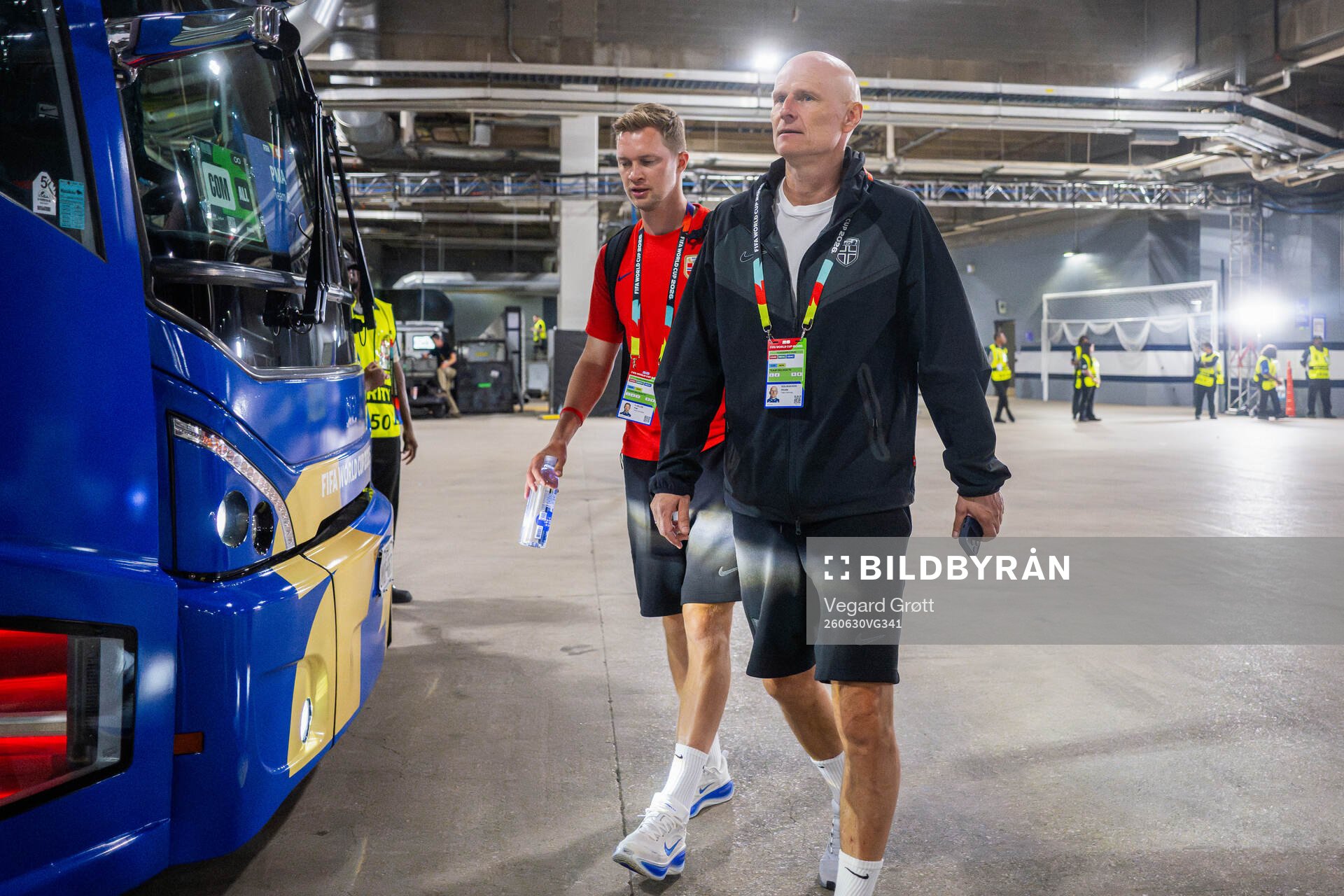 Pål Fjelde, set-piece coach, and Ståle Solbakken, head