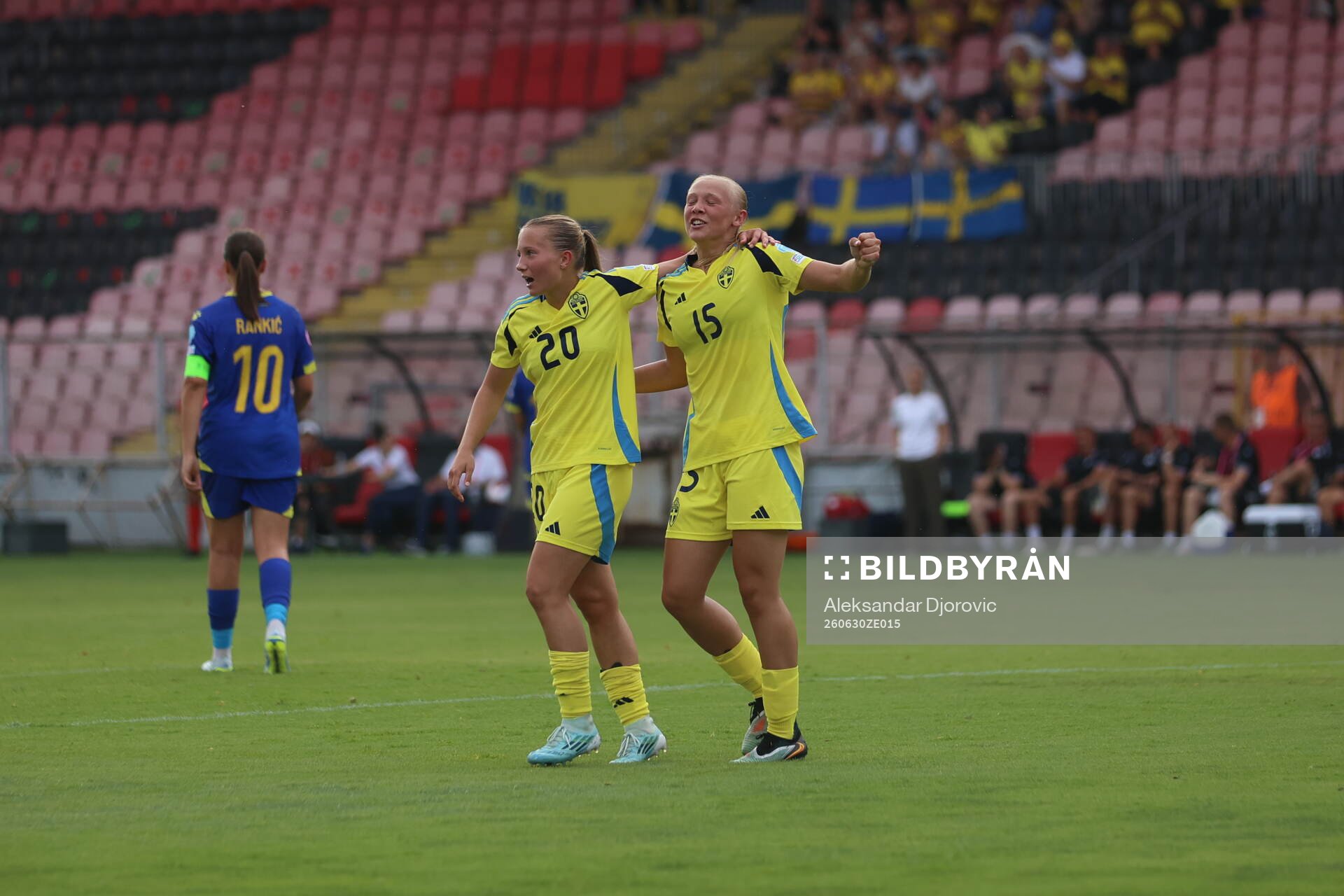 Fanny Peterson and Filippa Andersson Widén  of Sweden