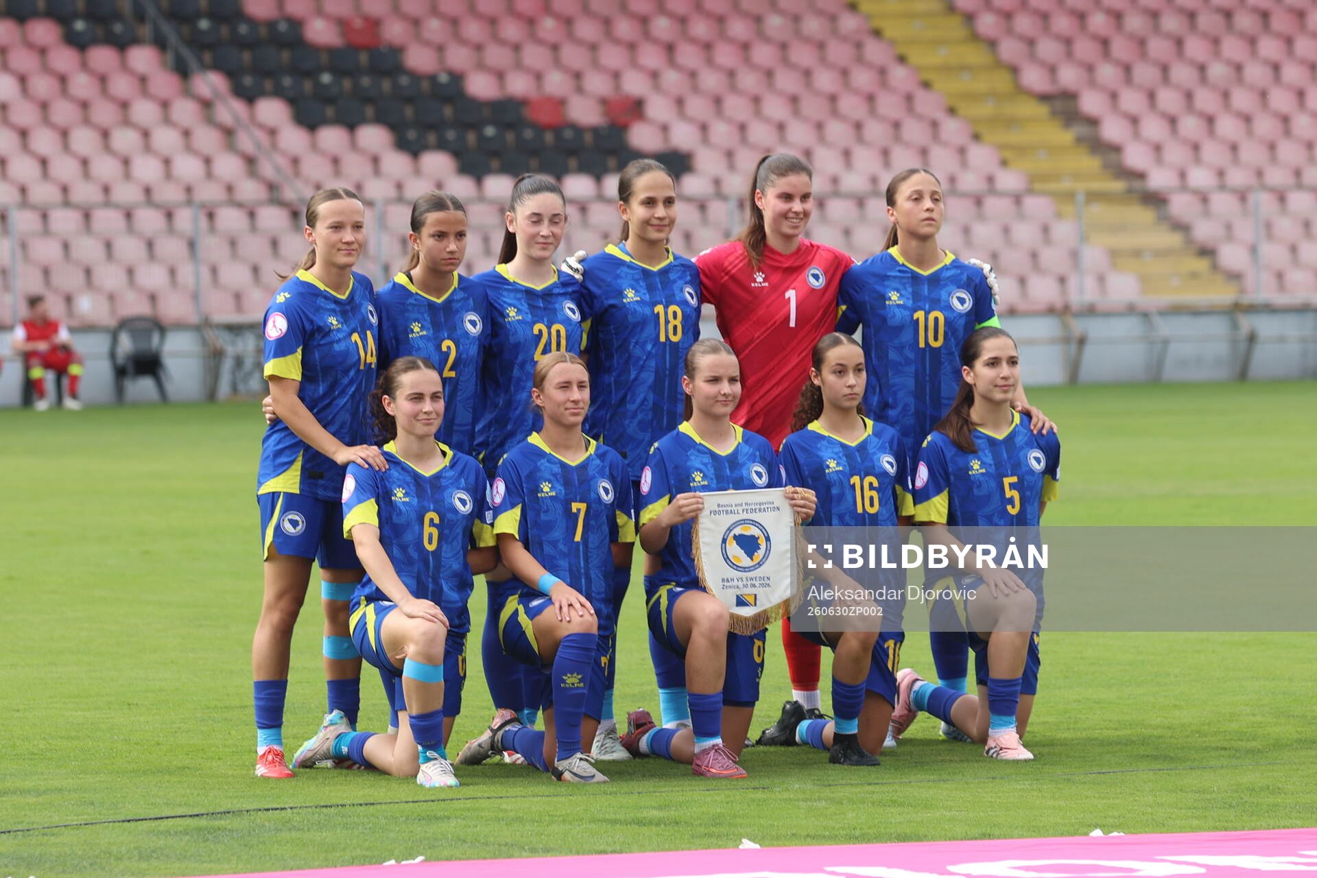 Players of Bosnia and Herzegovina