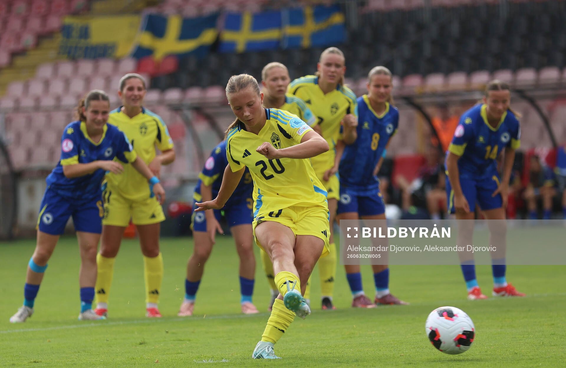 Fanny Peterson of Sweden
