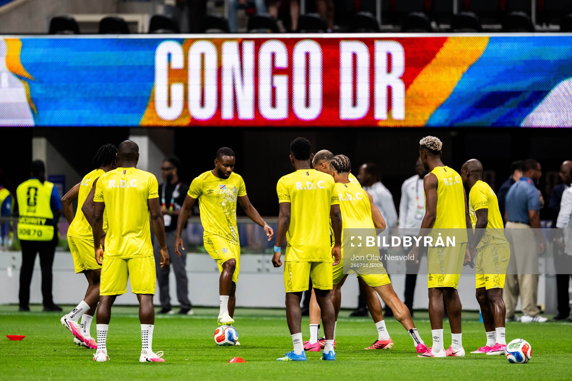 Players of Congo DR