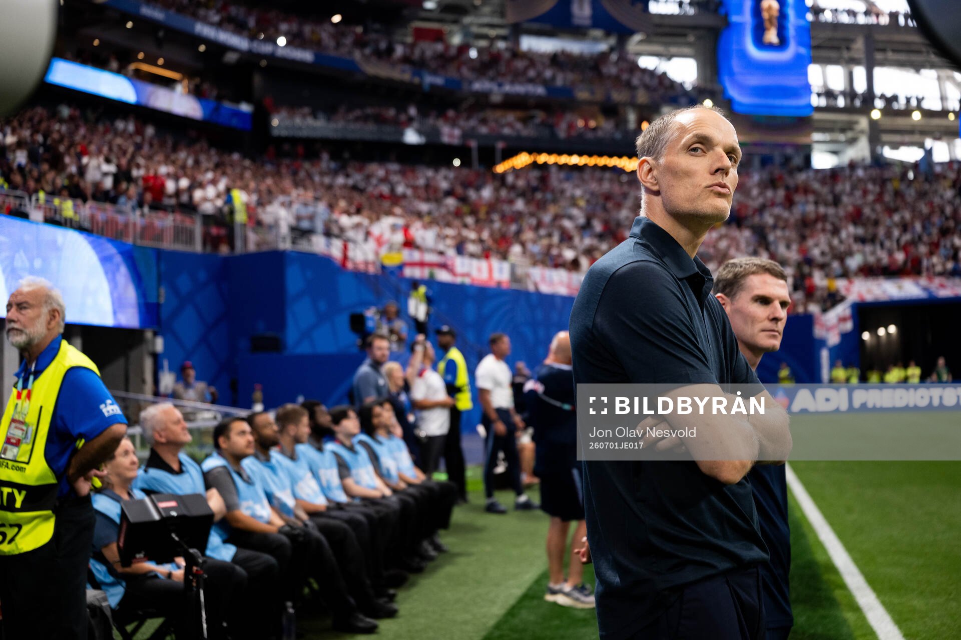 Head coach Thomas Tuchel of England