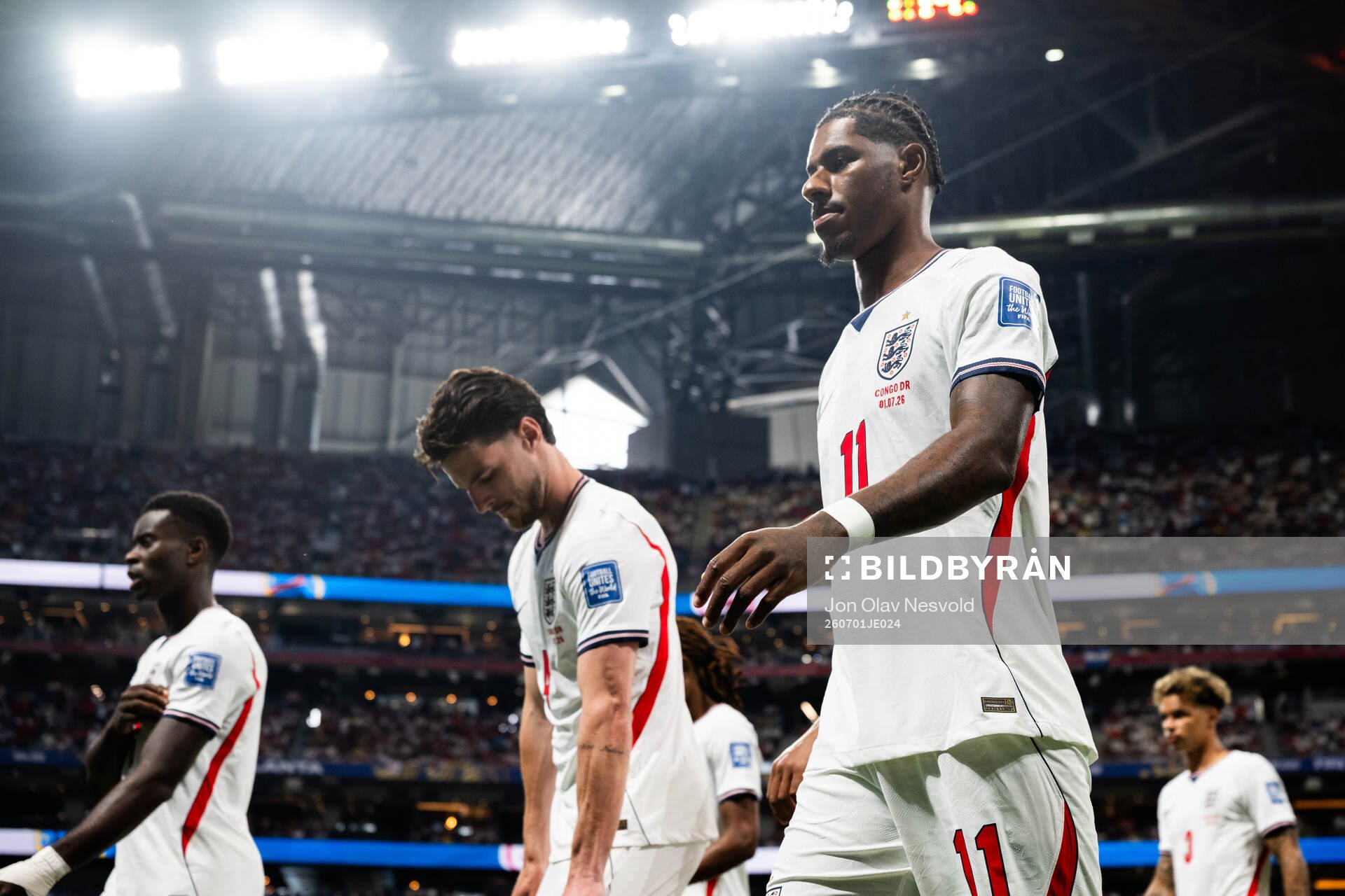 Marcus Rashford of England