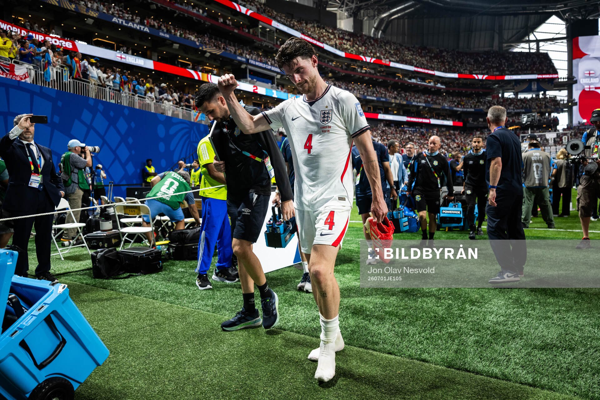 Declan Rice of England