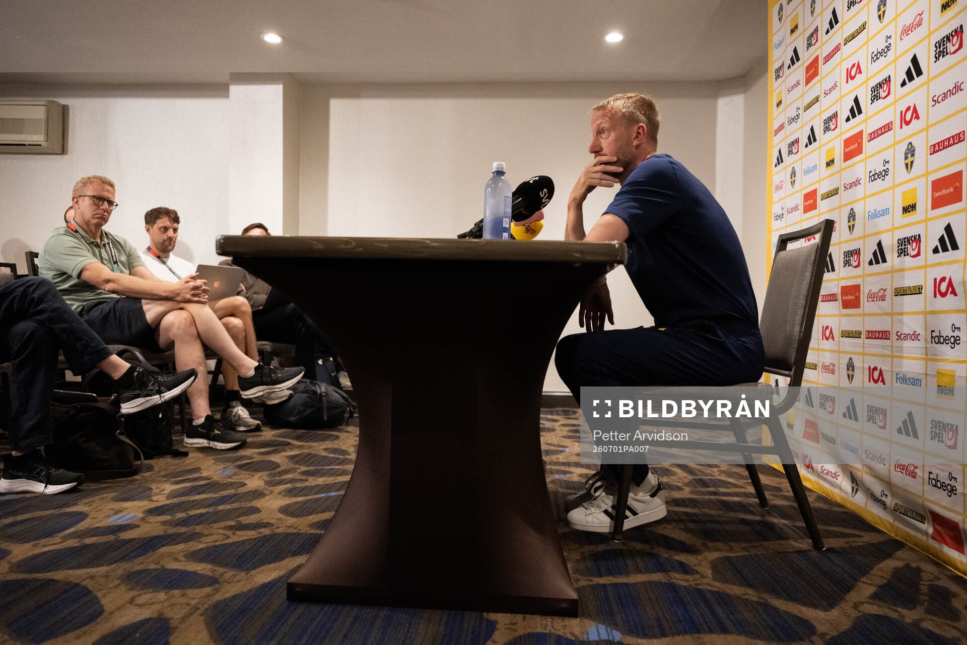 Head coach Graham Potter of the Swedish men's national