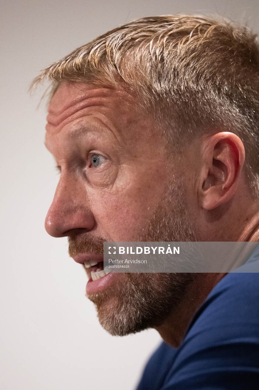 Head coach Graham Potter of the Swedish men's national
