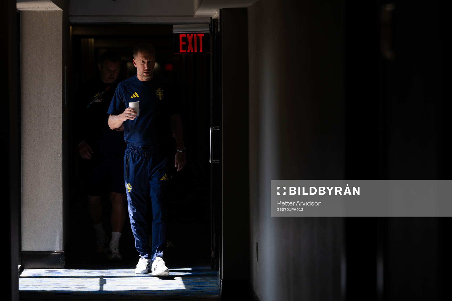 Head coach Graham Potter of the Swedish men's national