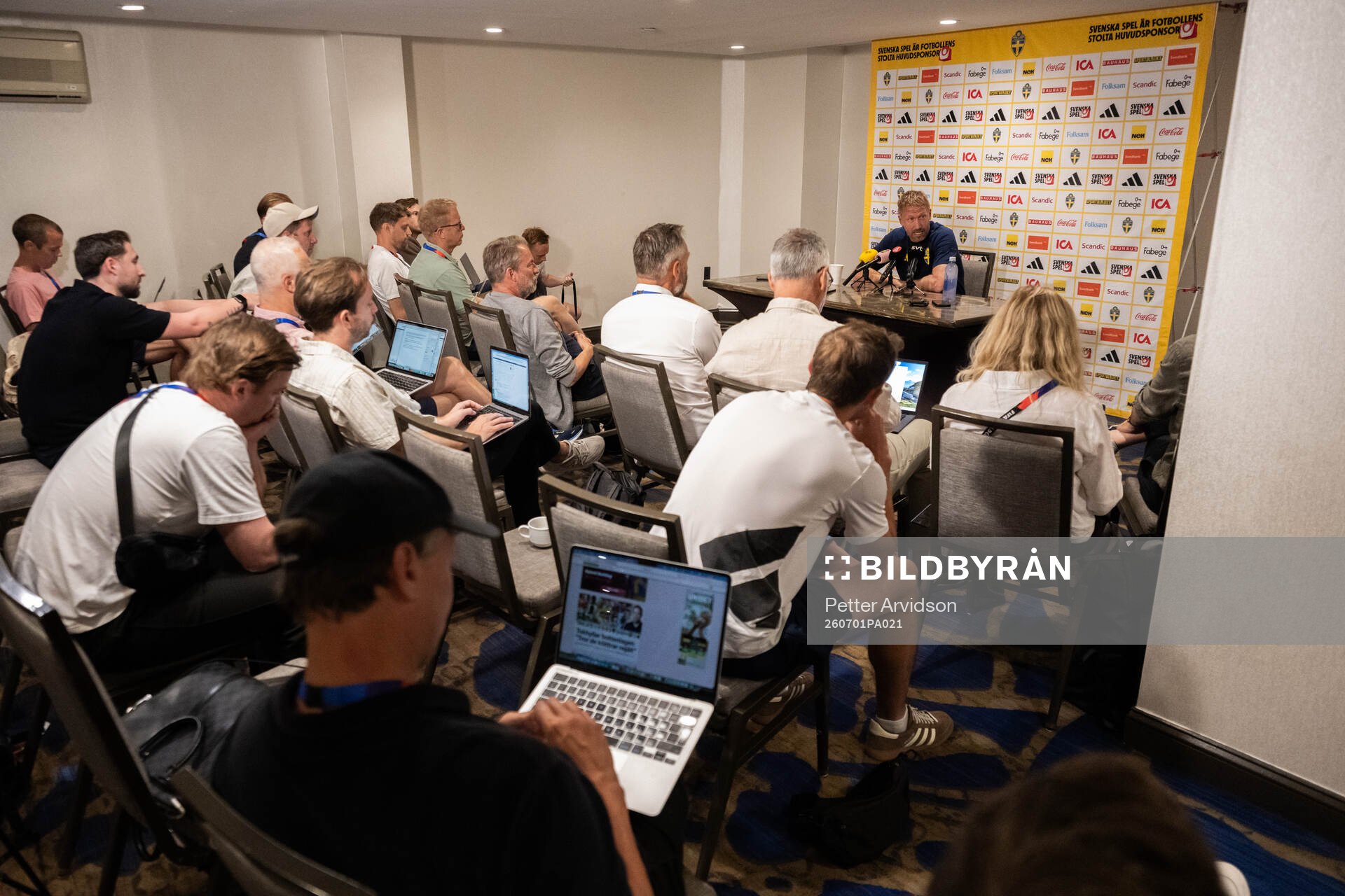Head coach Graham Potter of the Swedish men's national