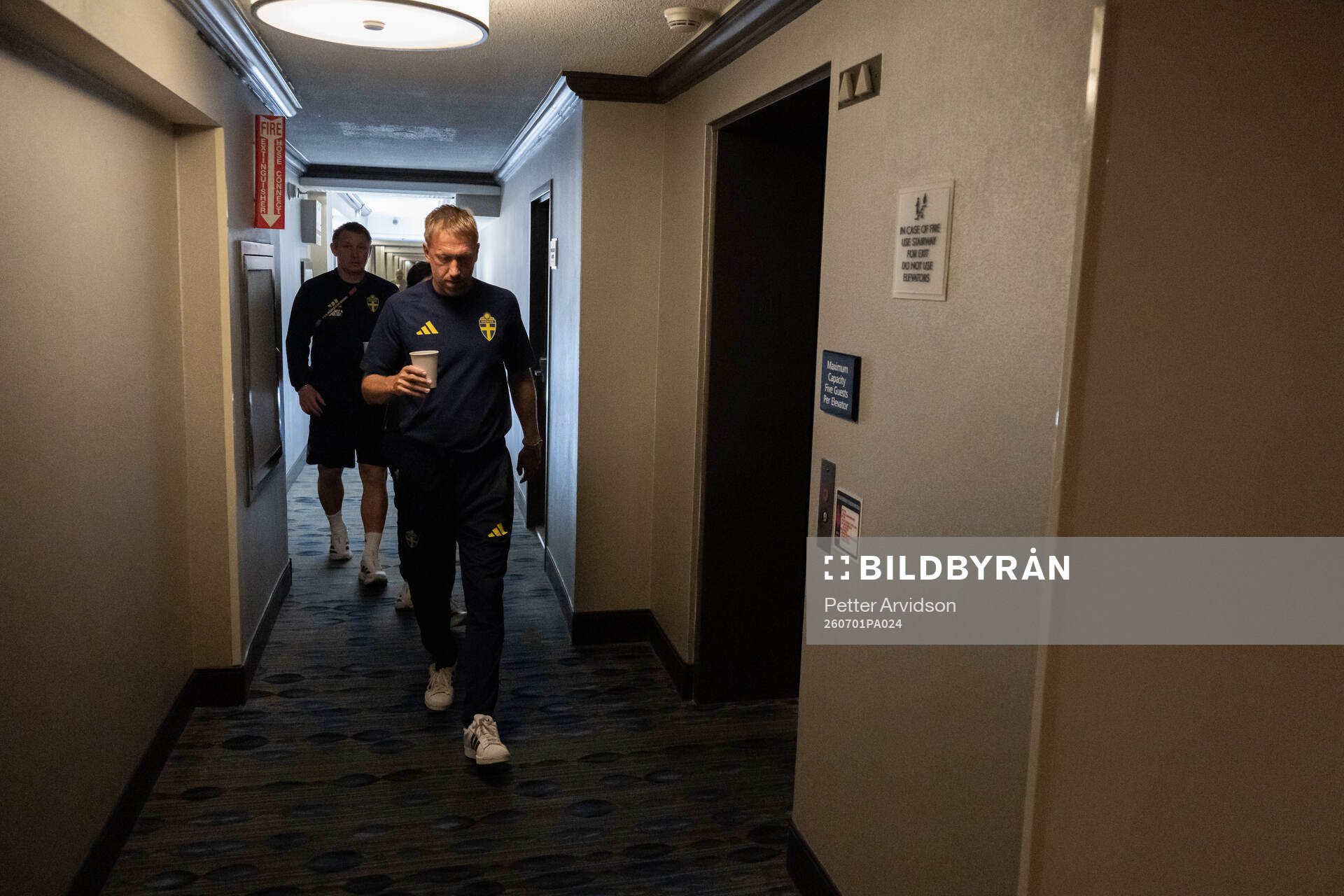Head coach Graham Potter of the Swedish men's national