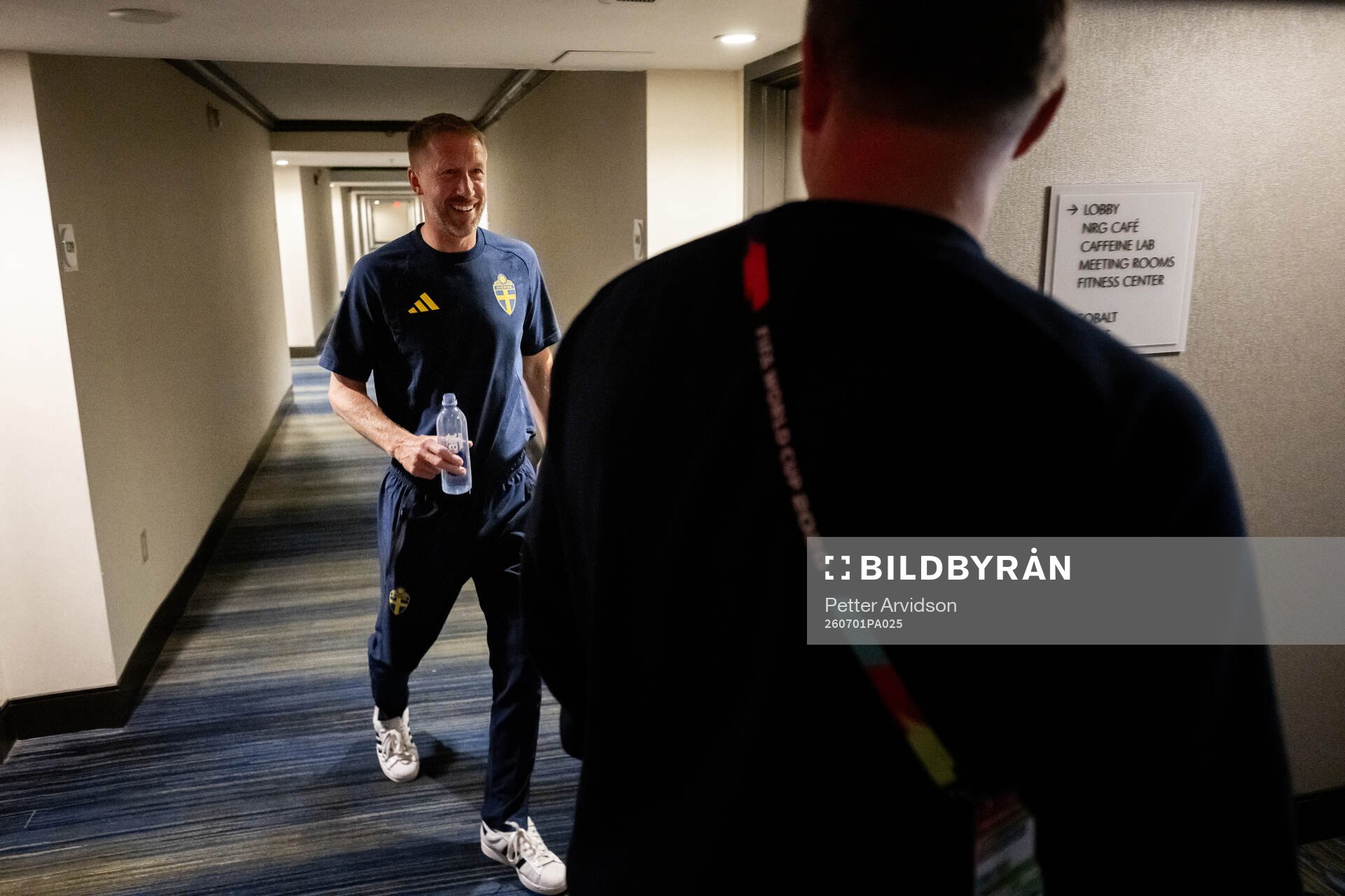Head coach Graham Potter of the Swedish men's national