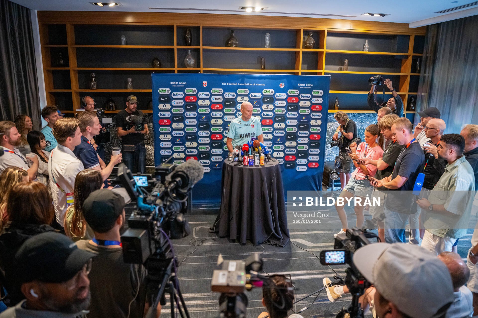 Ståle Solbakken, head coach of the Norwegian national