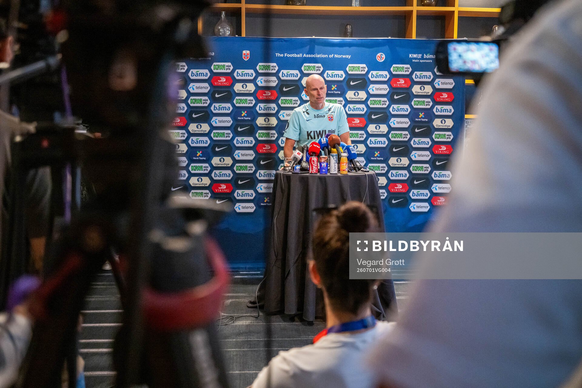 Ståle Solbakken, head coach of the Norwegian national