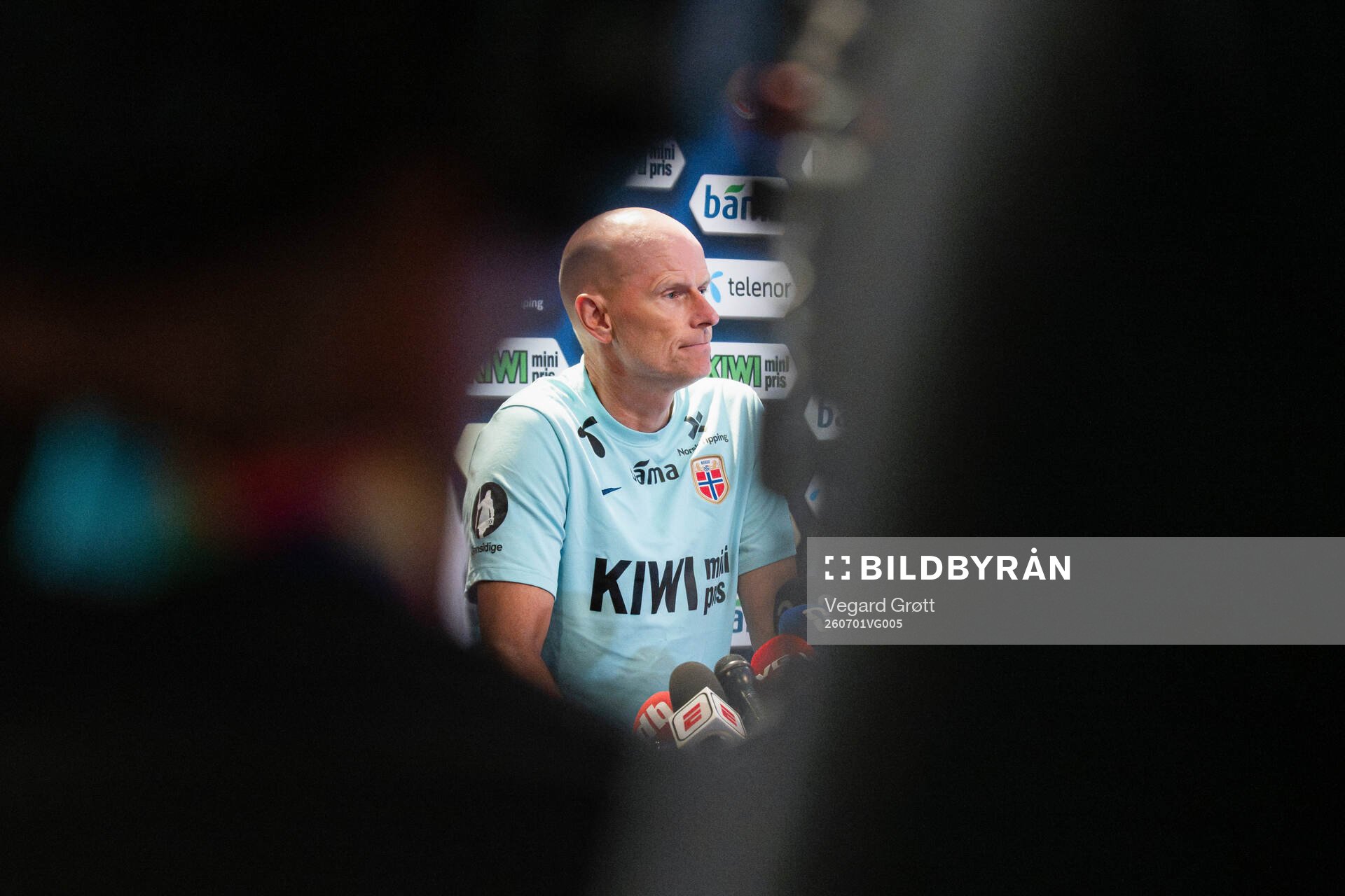 Ståle Solbakken, head coach of the Norwegian national