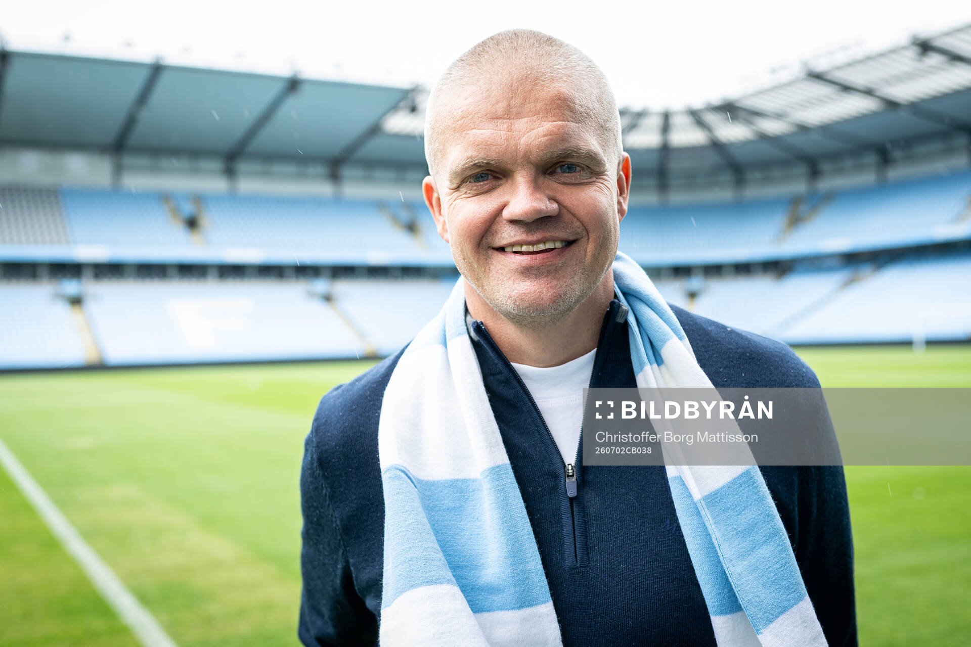 under en pressträff med Malmö FF