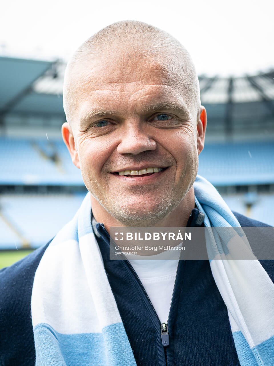 under en pressträff med Malmö FF