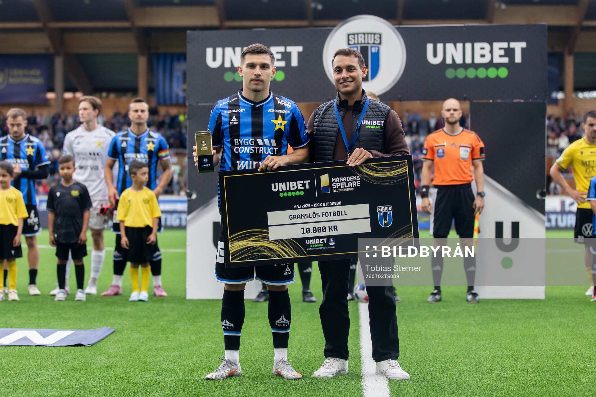 Sirius Isak Bjerkebo tilldelas utmärkelsen Månandens