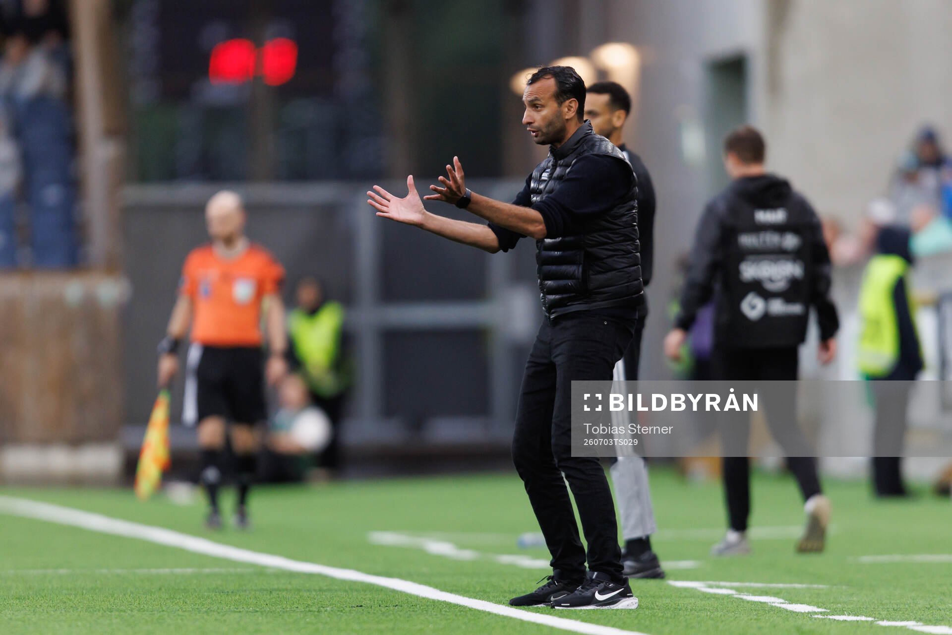 Sirius tränare Andreas Engelmark