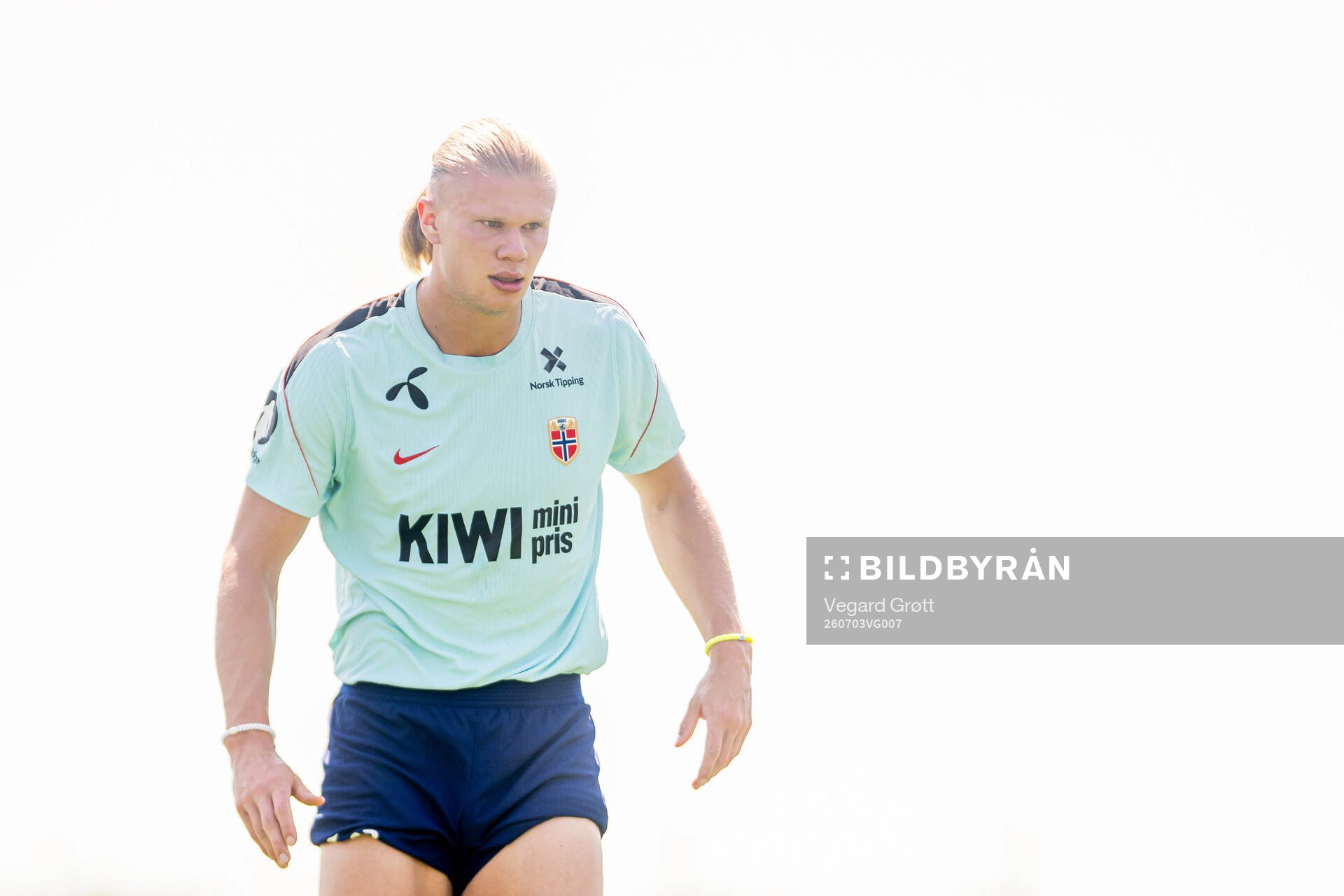 Erling Braut Haaland of the Norwegian national football