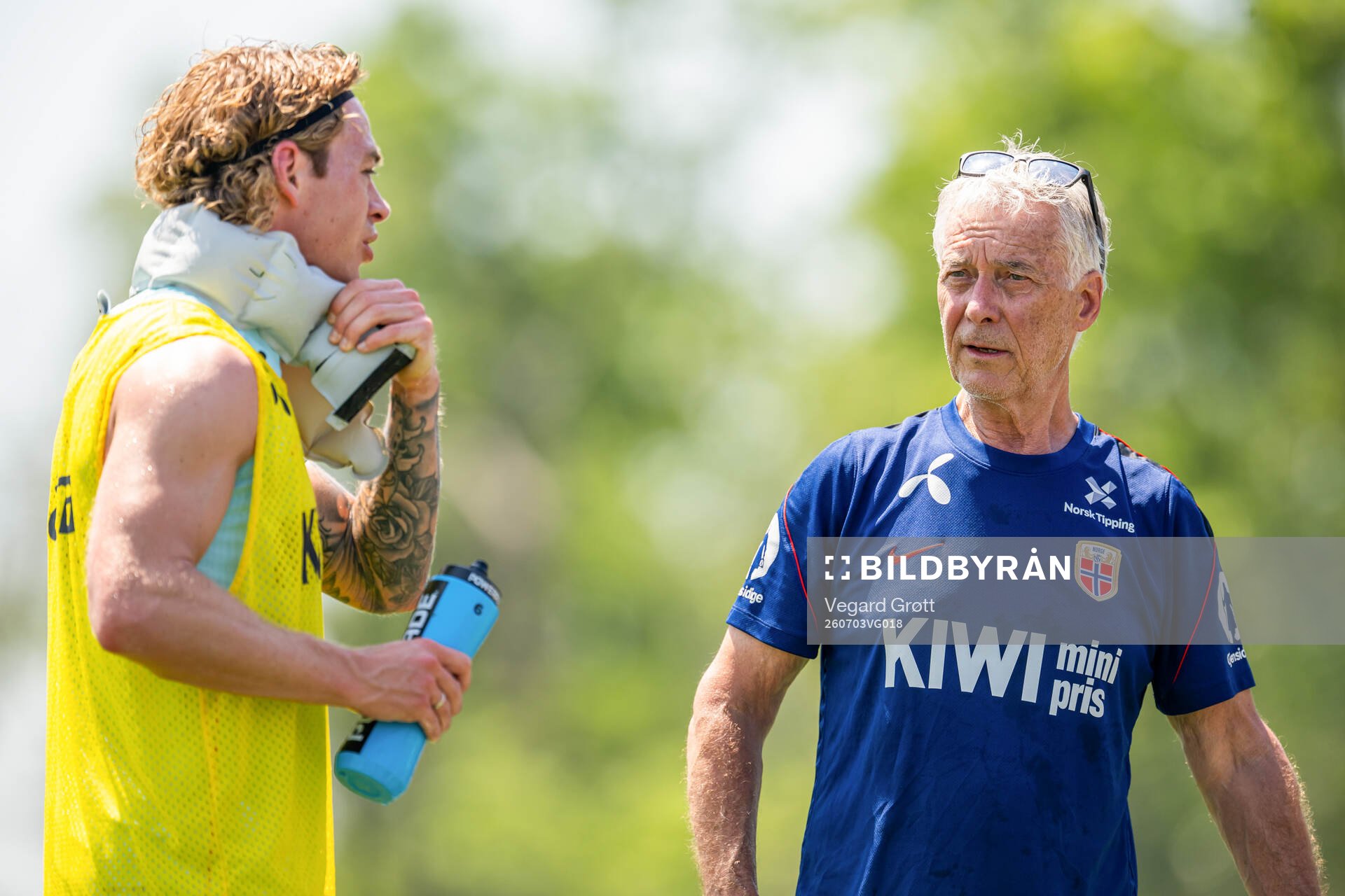 Ola Sand, doctor of the Norwegian national football team,