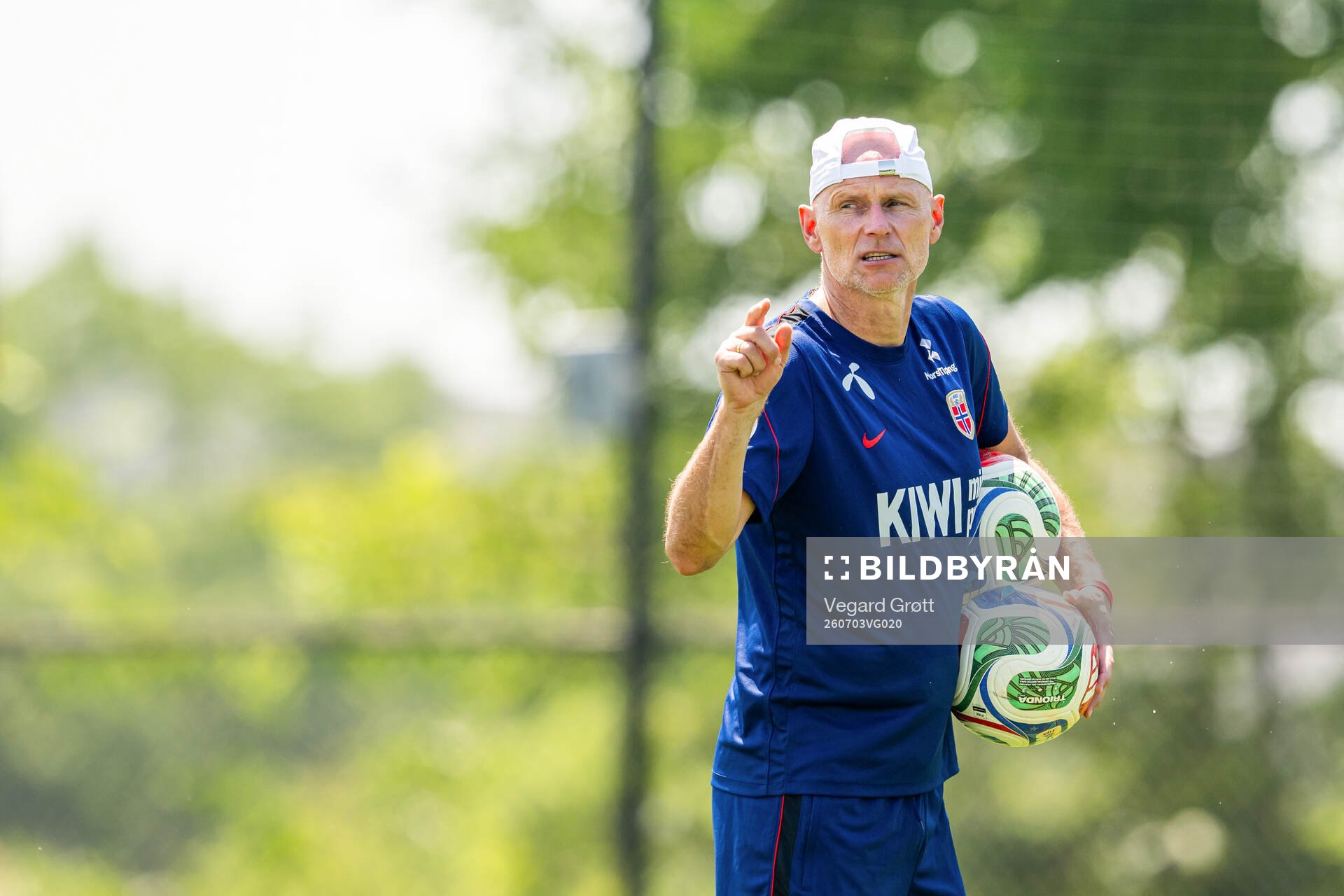 Ståle Solbakken, head coach of the Norwegian national