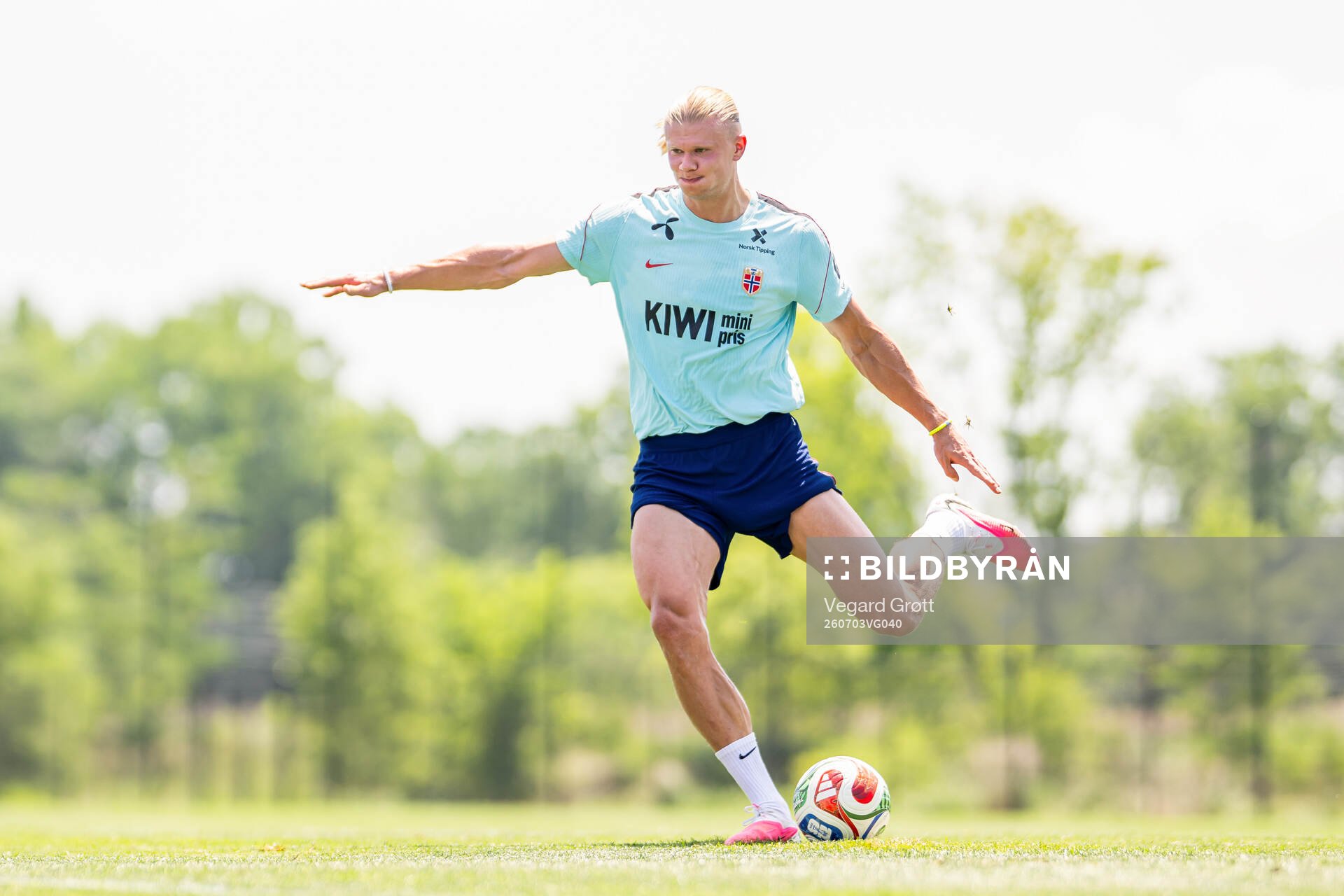 Erling Braut Haaland of the Norwegian national football