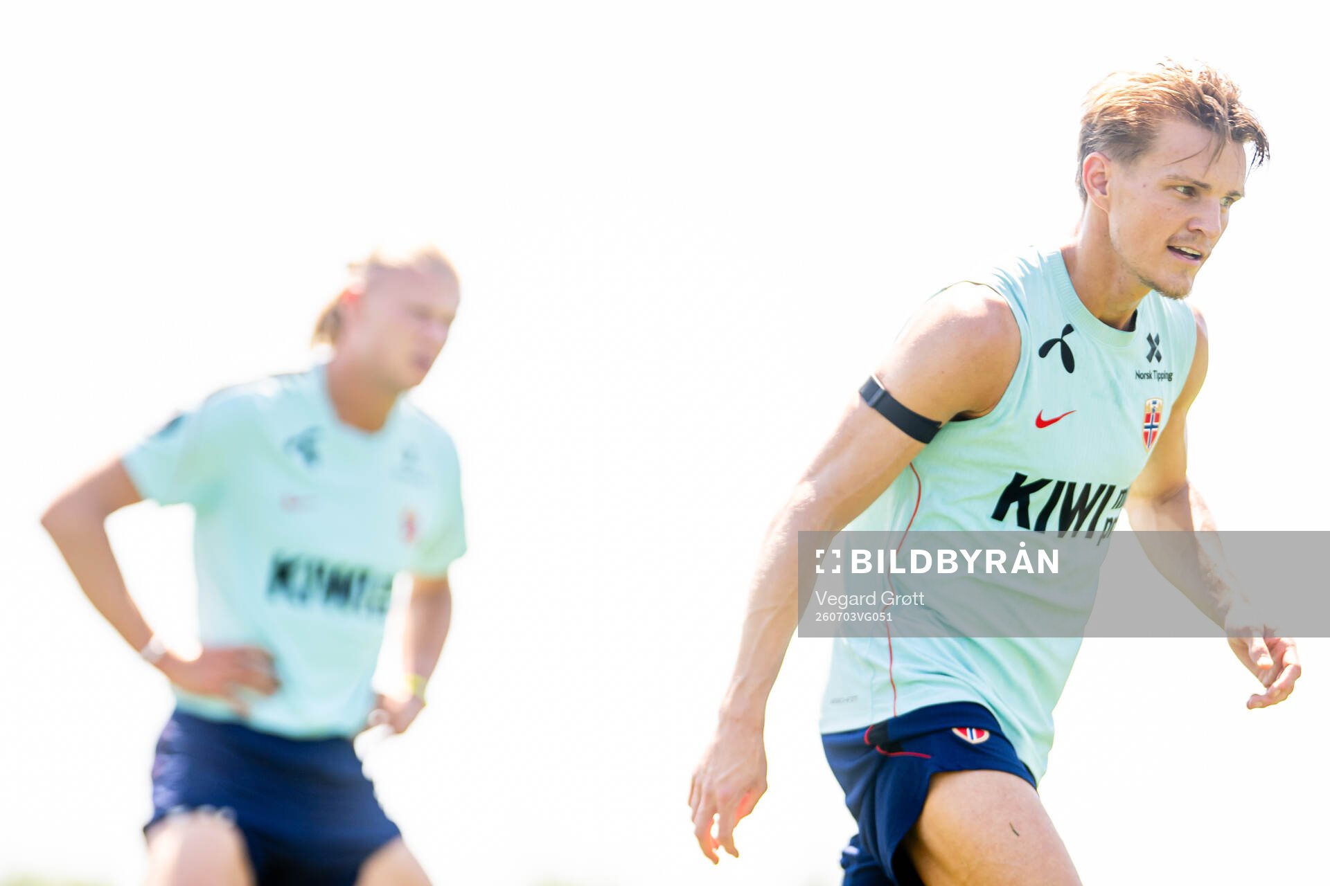 Martin Ødegaard of the Norwegian national football team at