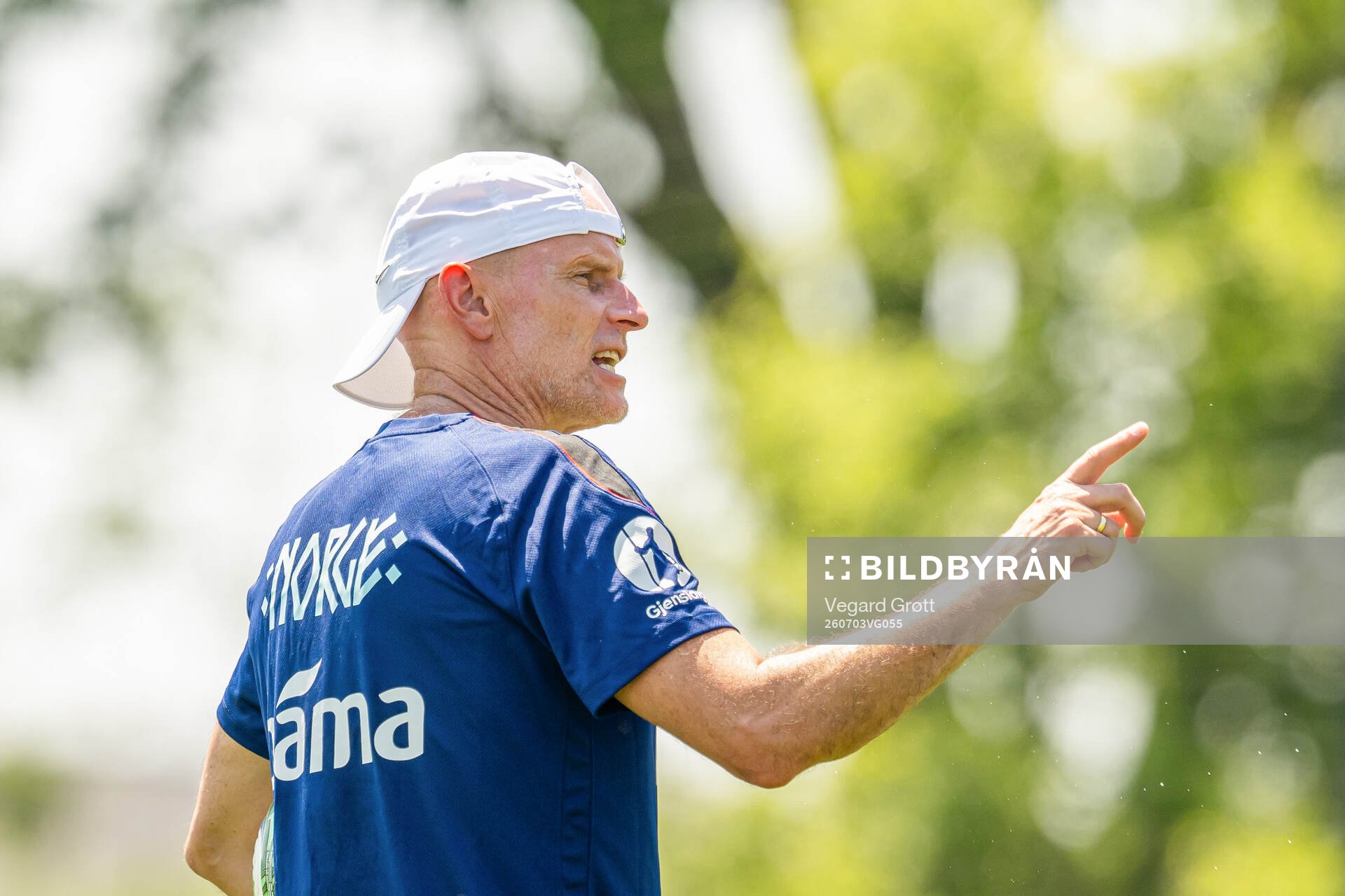 Ståle Solbakken, head coach of the Norwegian national