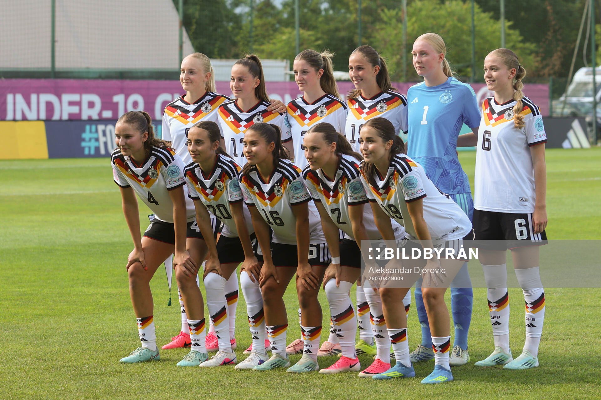 Starting eleven of Germany