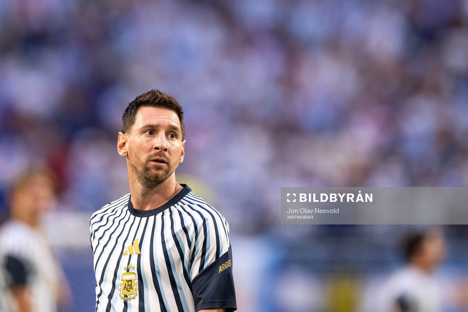 Lionel Messi of Argentina