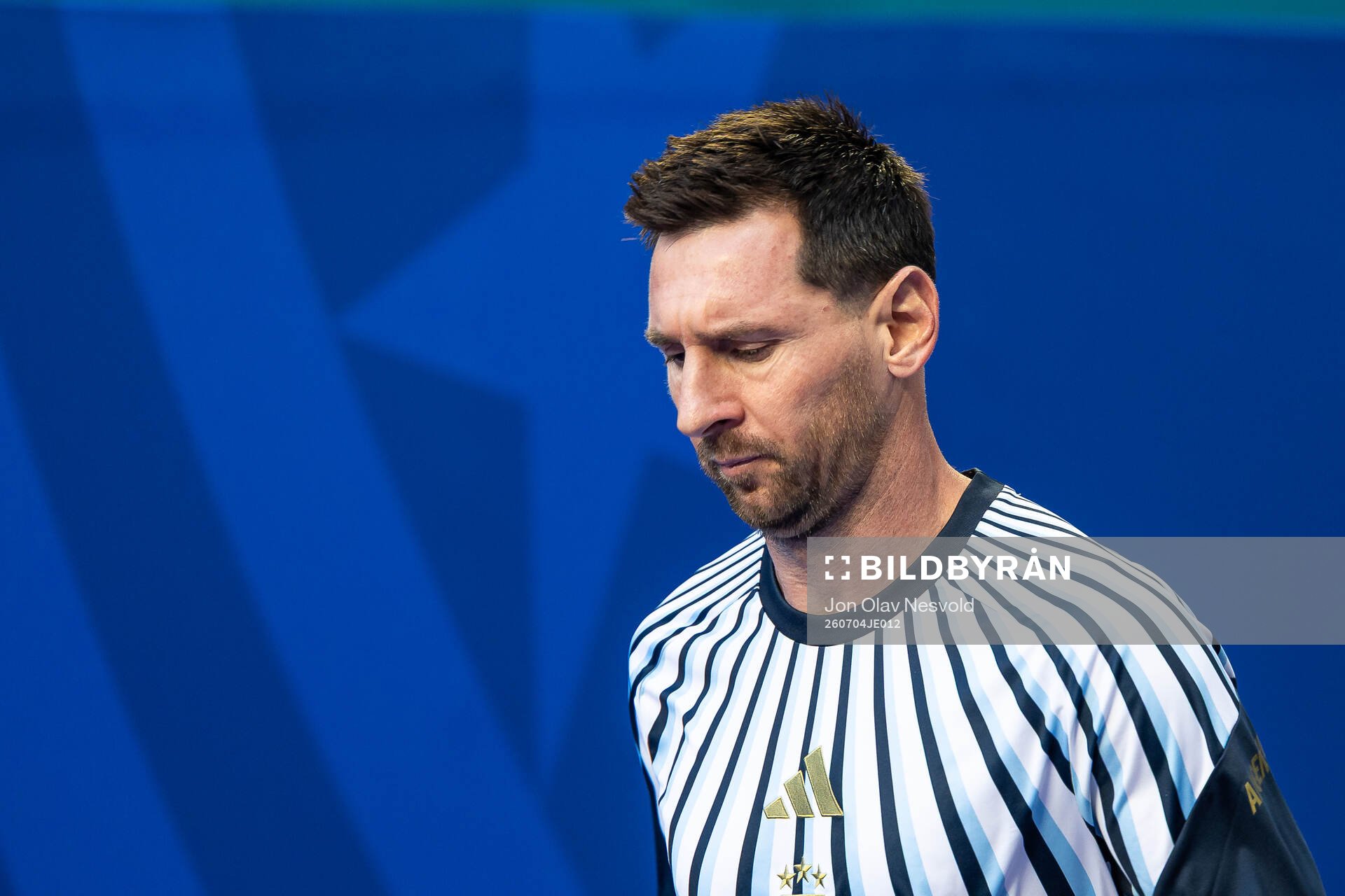 Lionel Messi of Argentina