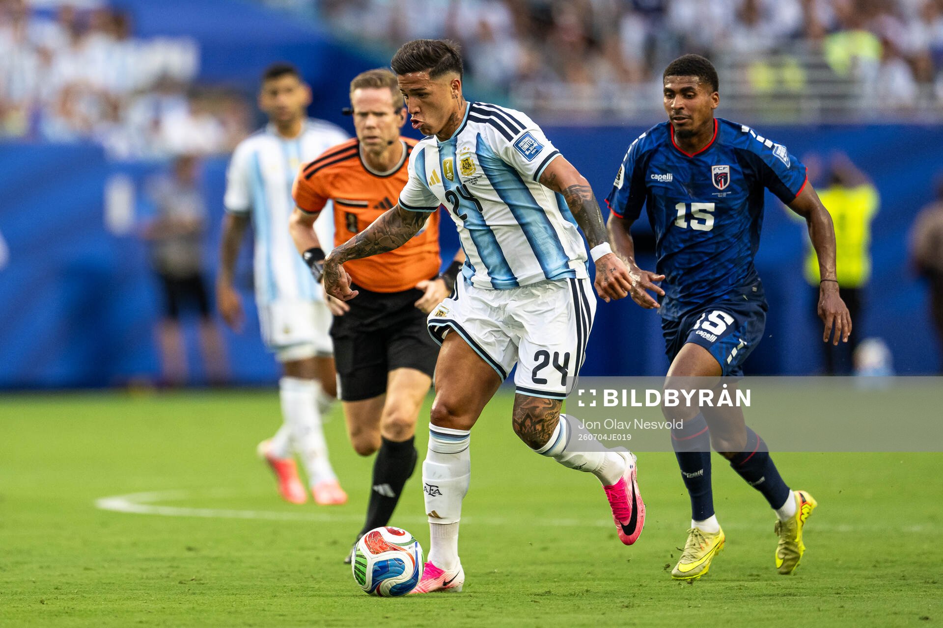 Enzo Fernandez of Argentina