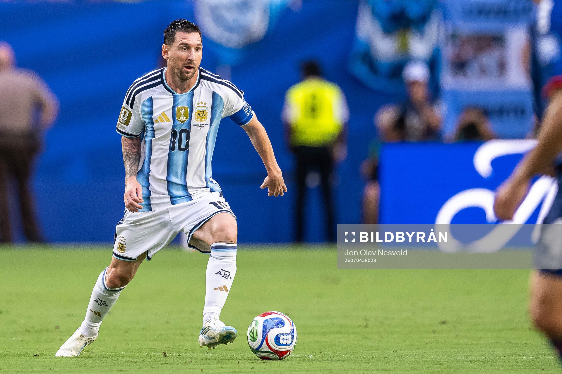 Lionel Messi of Argentina