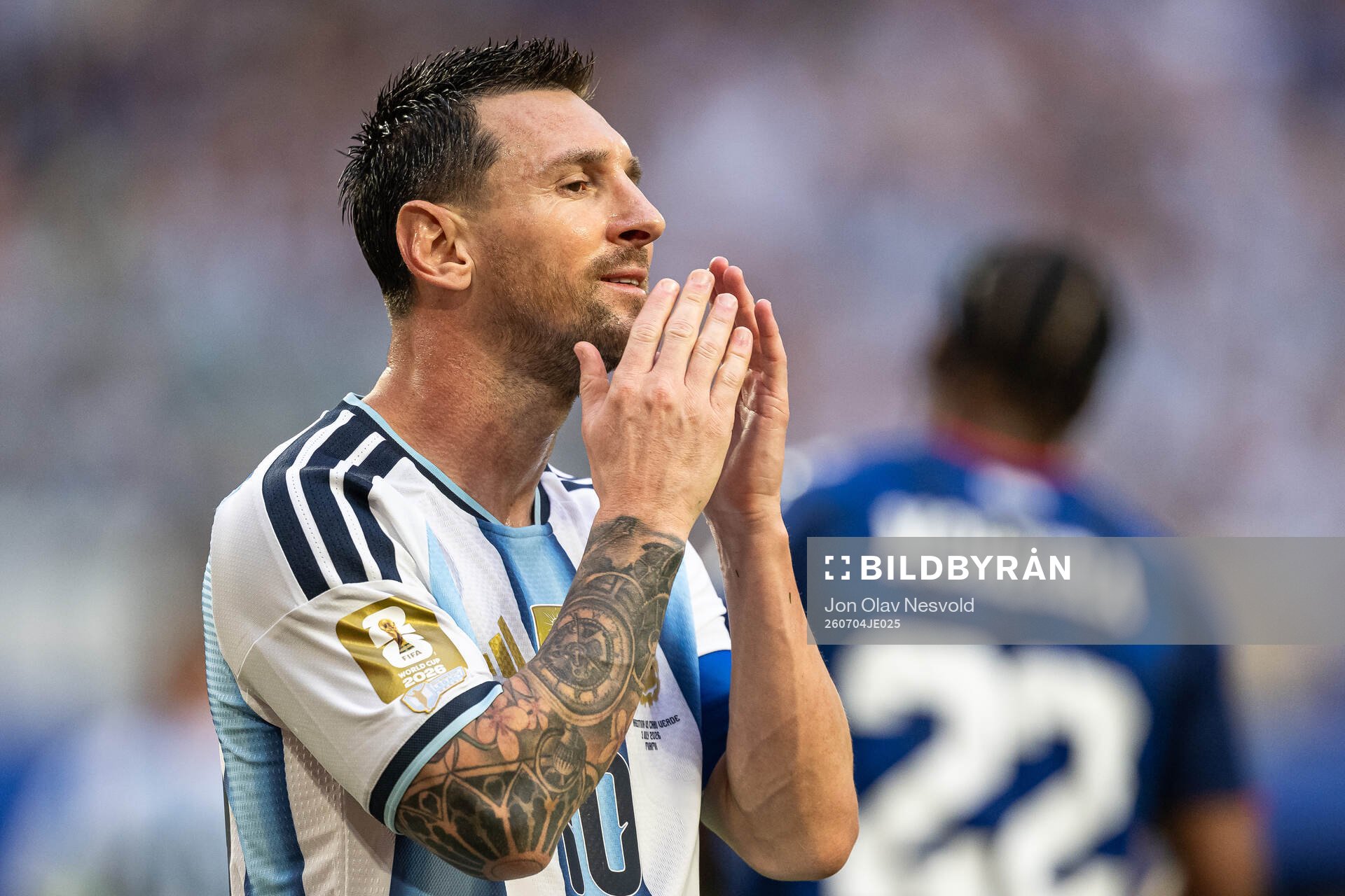 Lionel Messi of Argentina