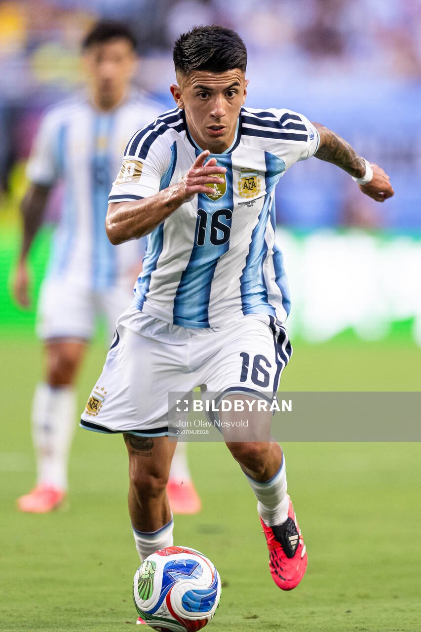 Thiago Almada of Argentina  the FIFA World Cup 2026 round