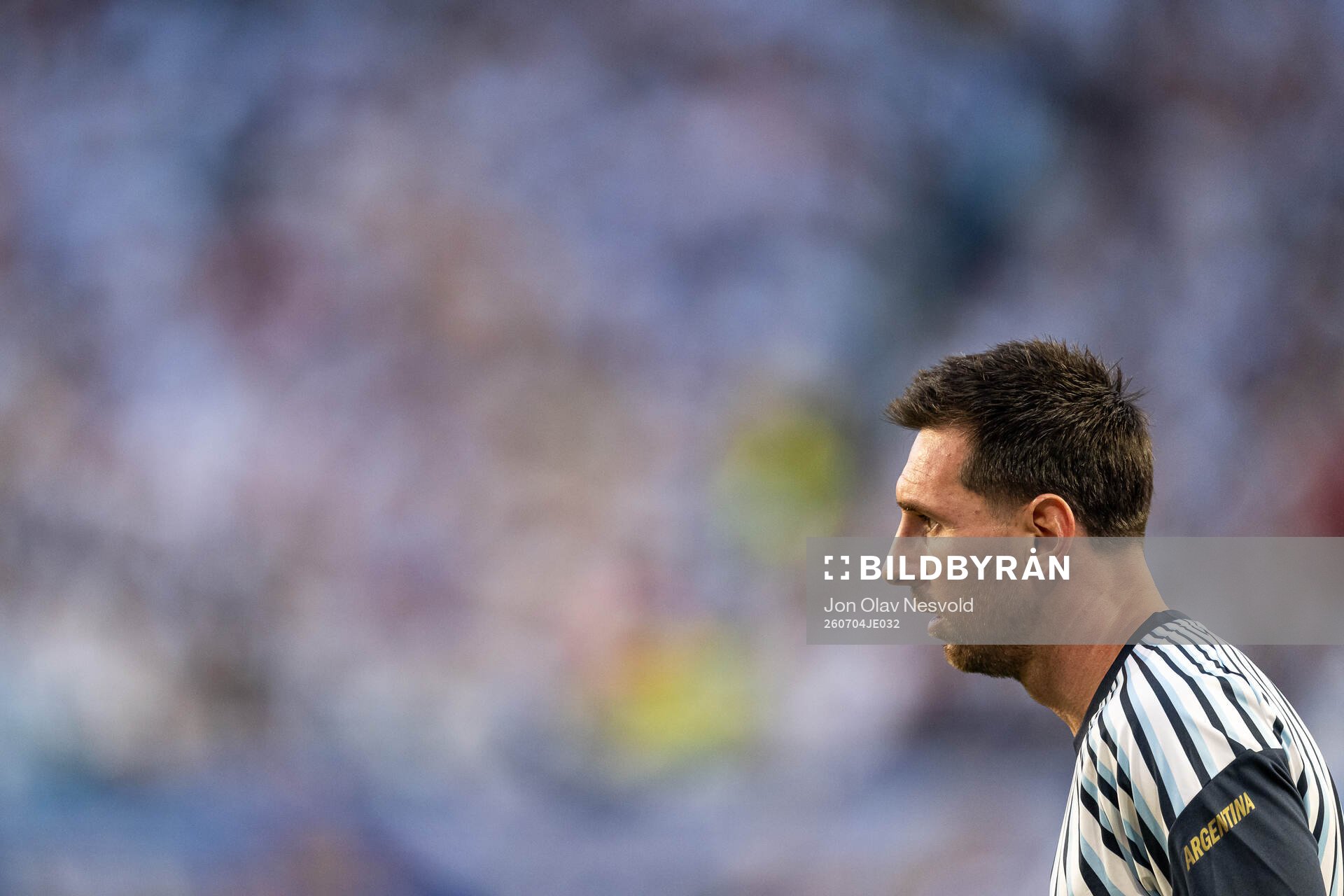 Lionel Messi of Argentina