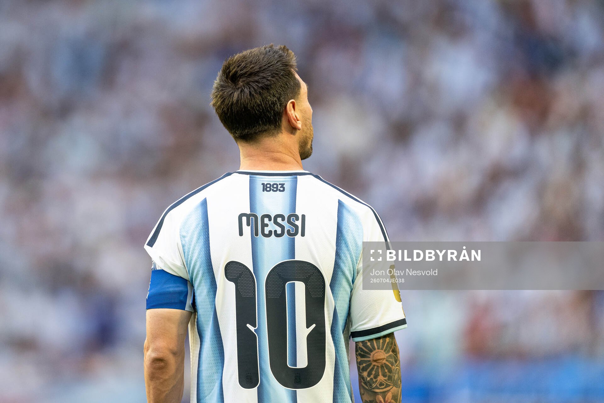 Lionel Messi of Argentina