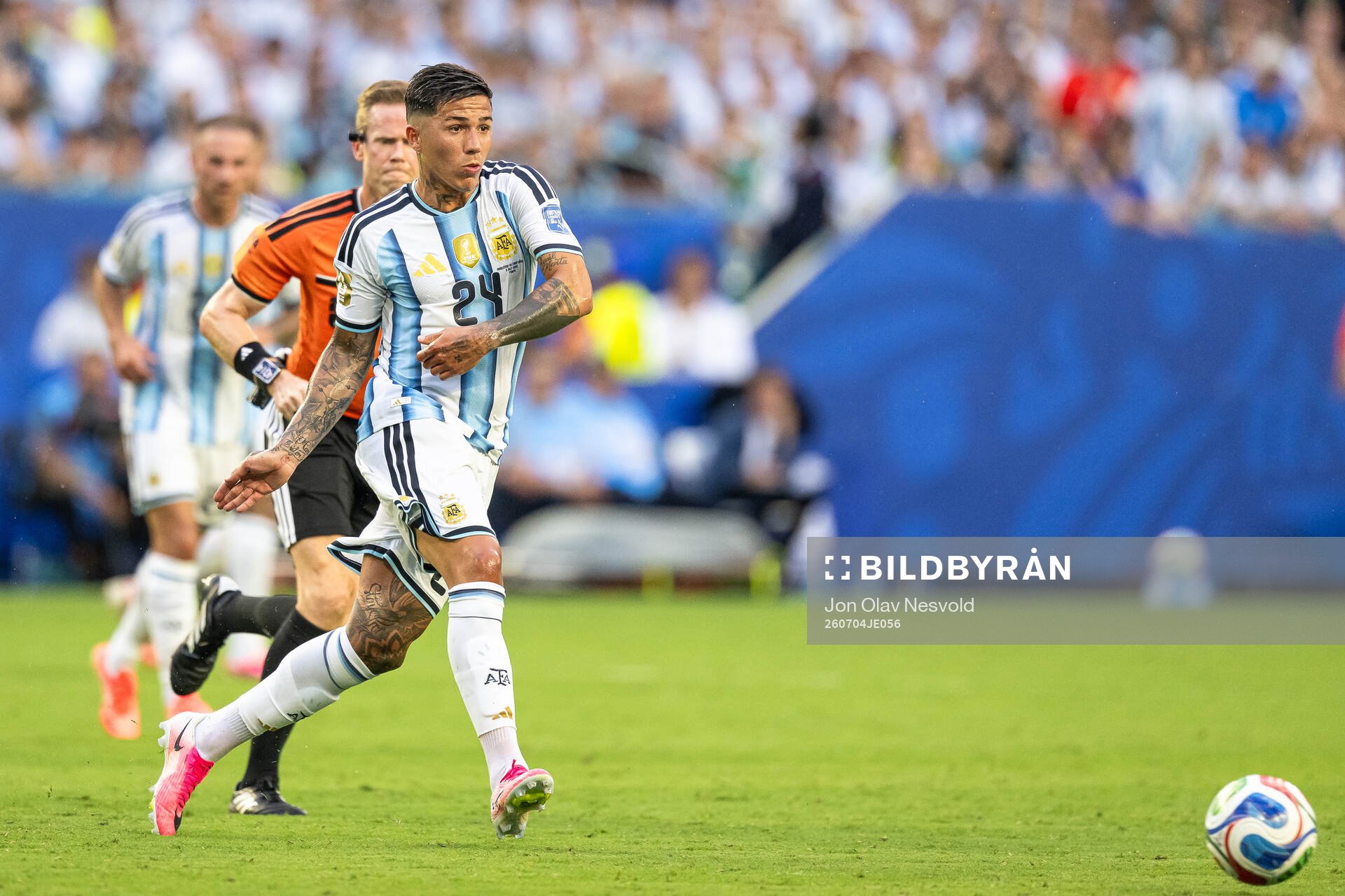 Enzo Fernandez of Argentina