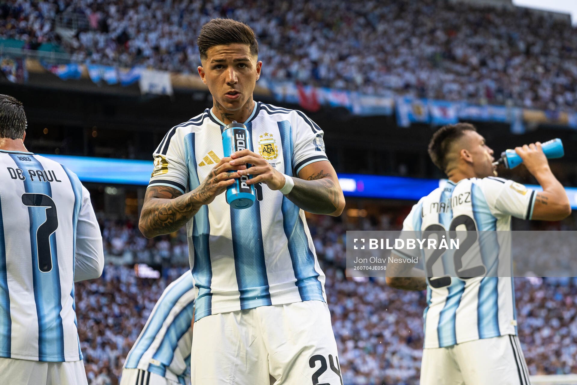 Enzo Fernandez of Argentina