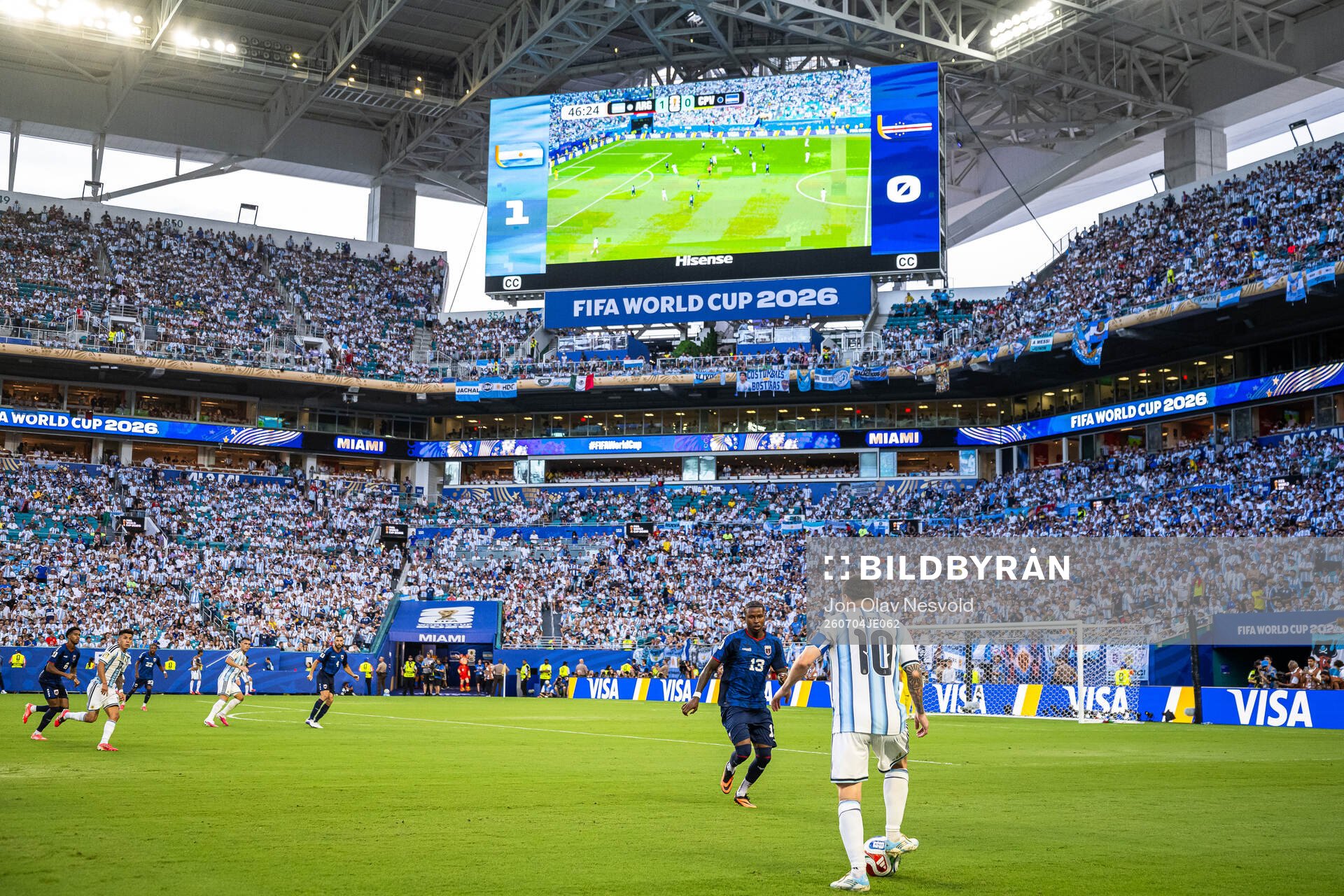 Lionel Messi of Argentina