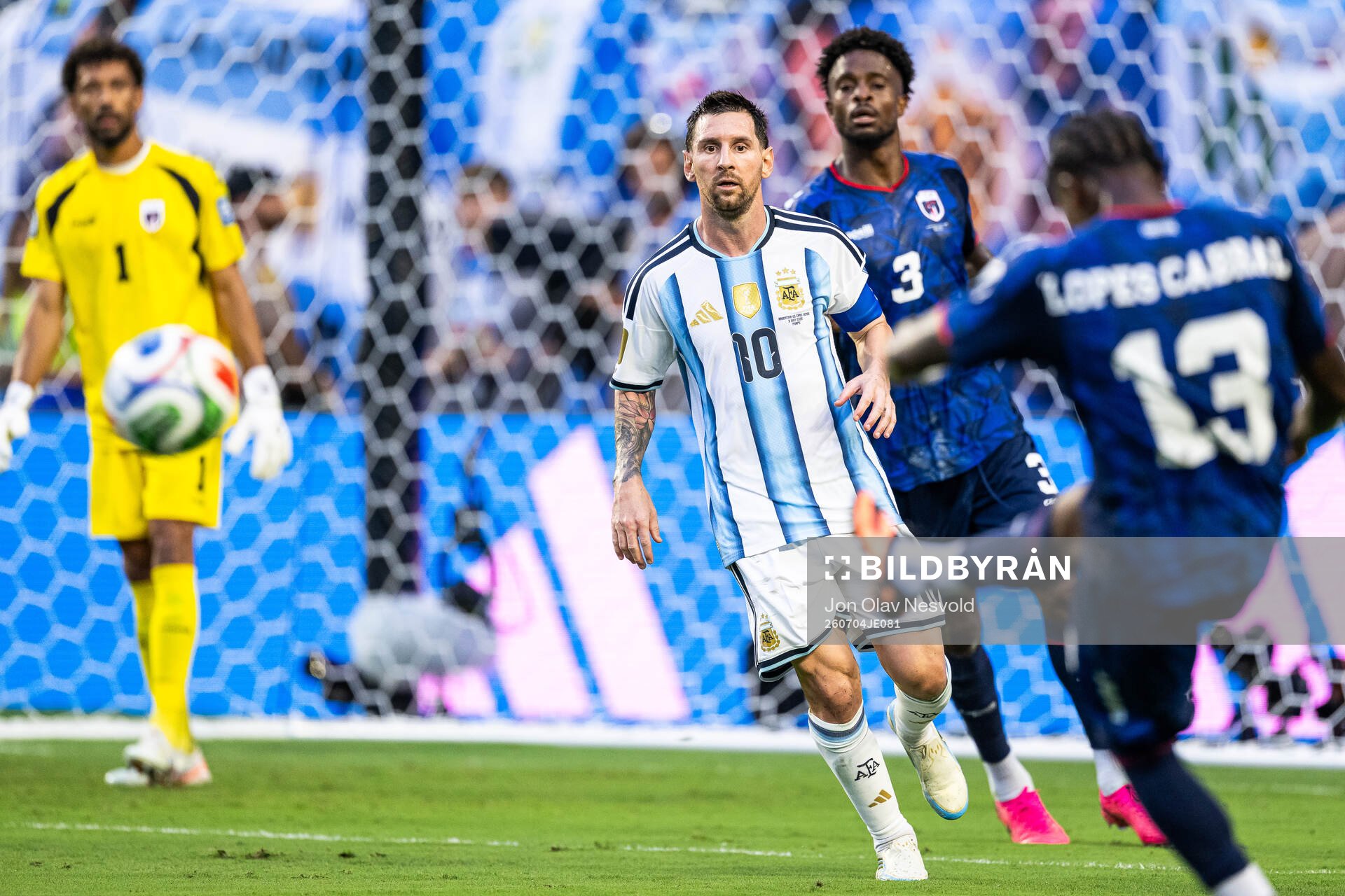 Lionel Messi of Argentina