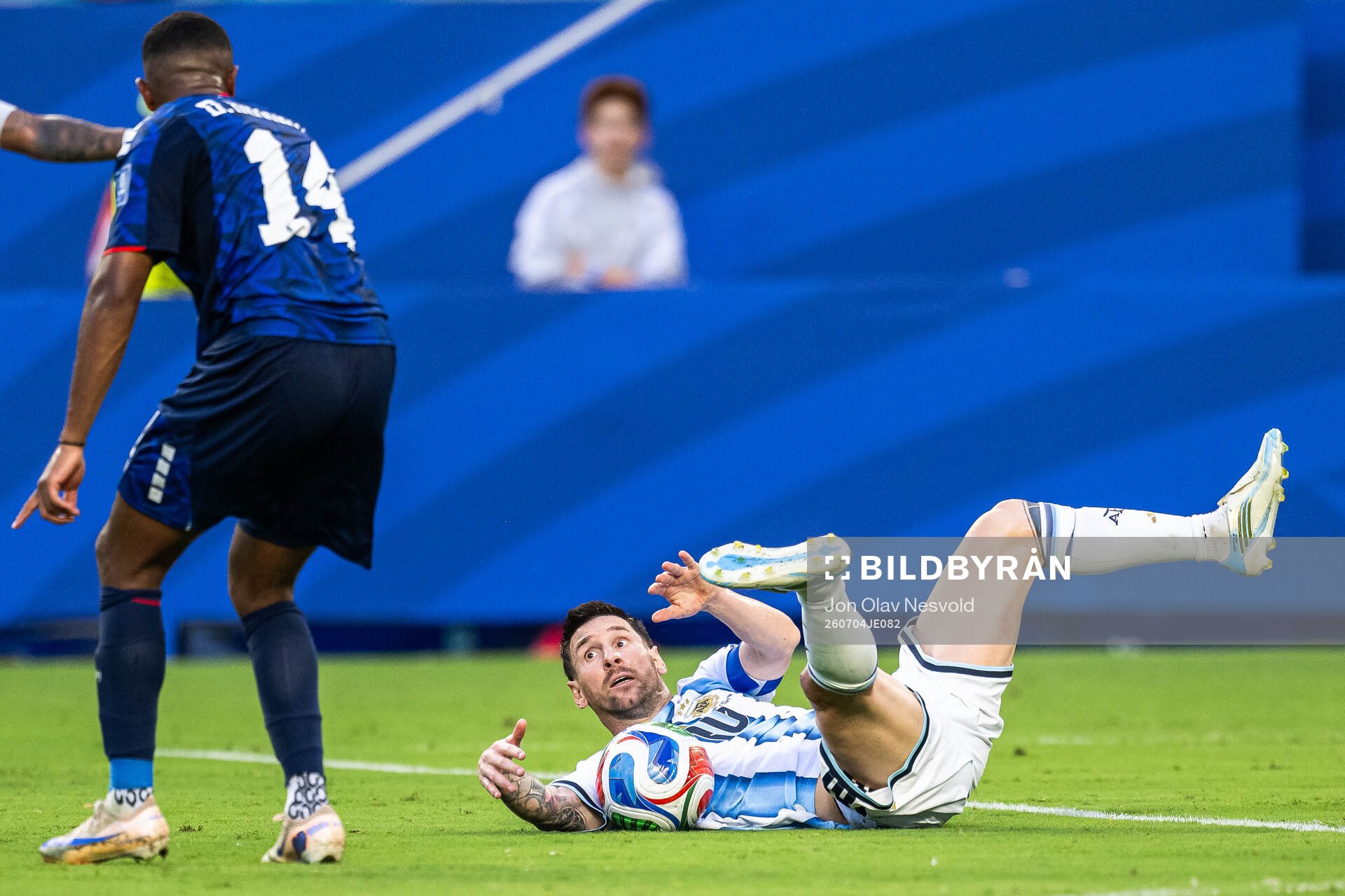 Lionel Messi of Argentina