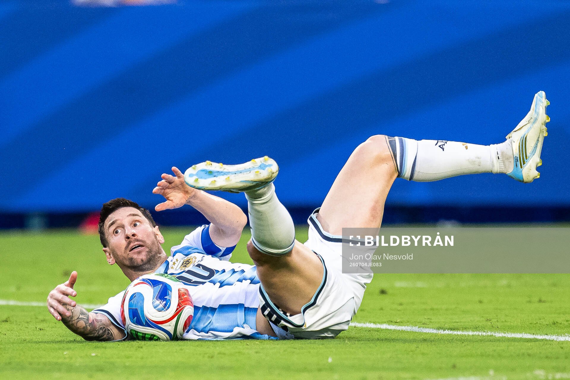 Lionel Messi of Argentina