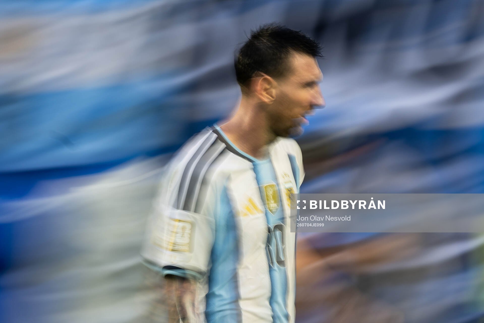 Lionel Messi of Argentina