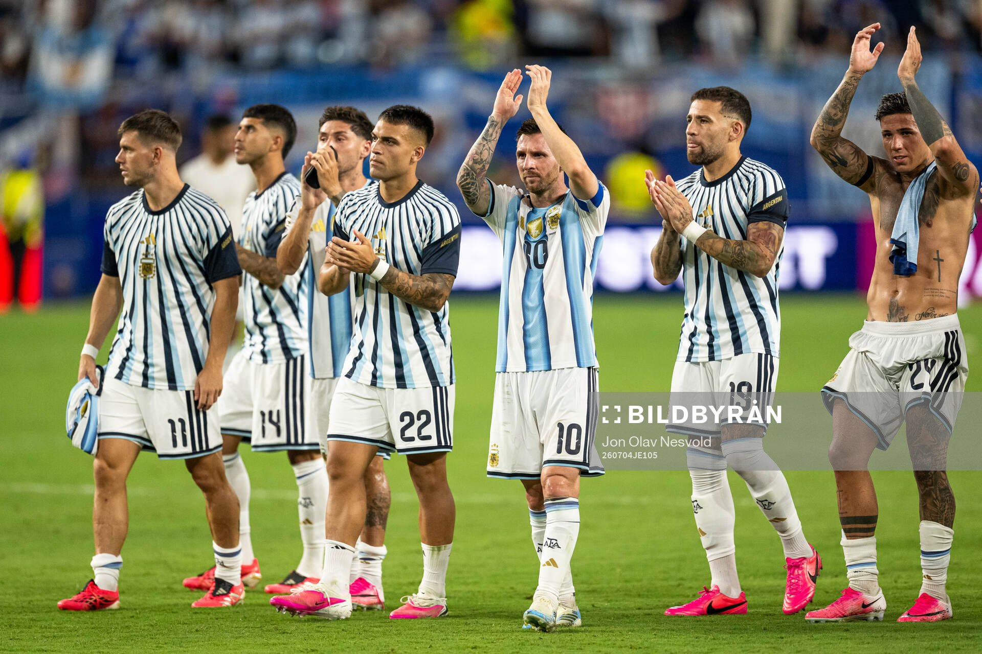Giovani Lo Celso, Exequiel Palacios, Lautaro Martinez,