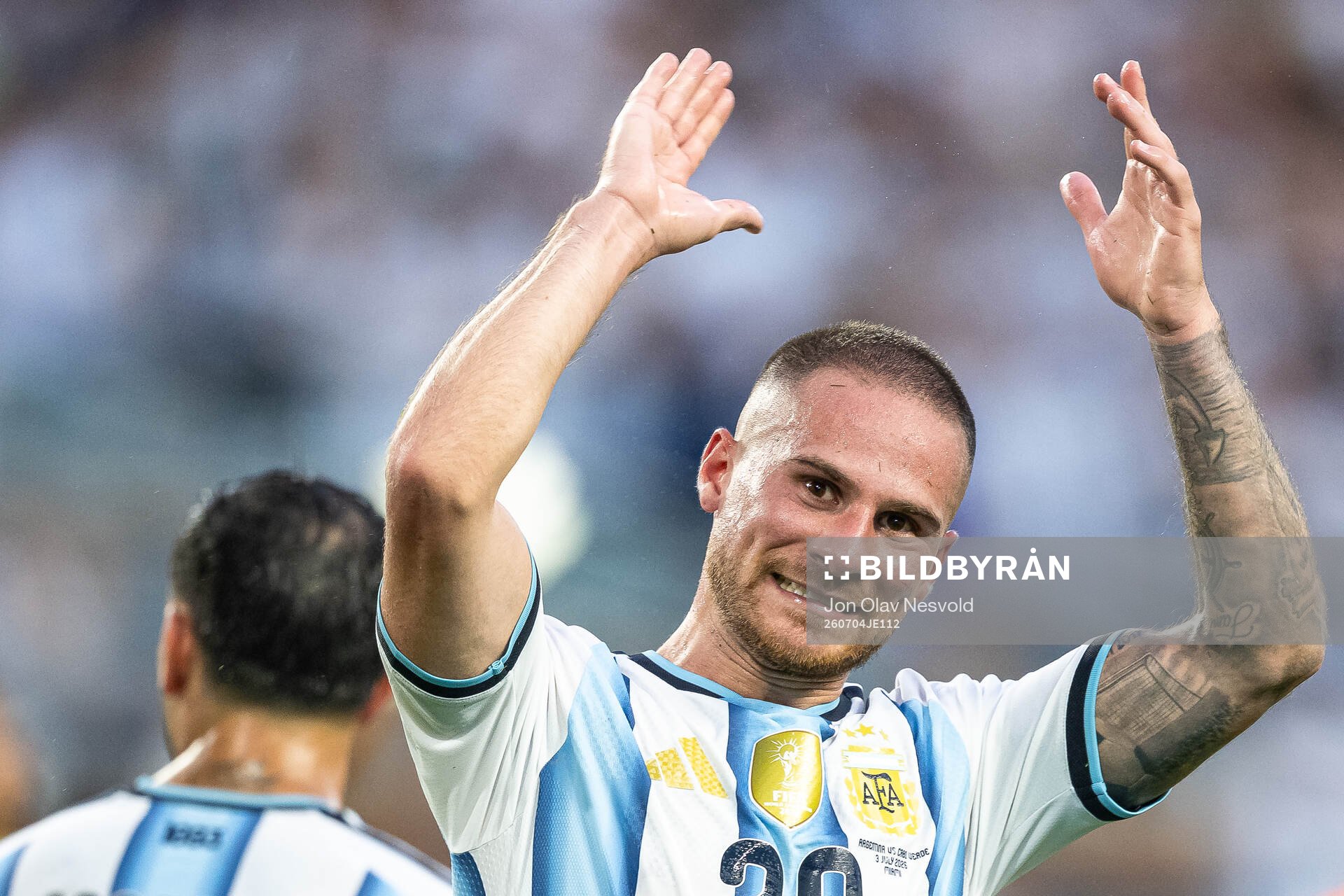 Alexis Mac Allister of Argentina