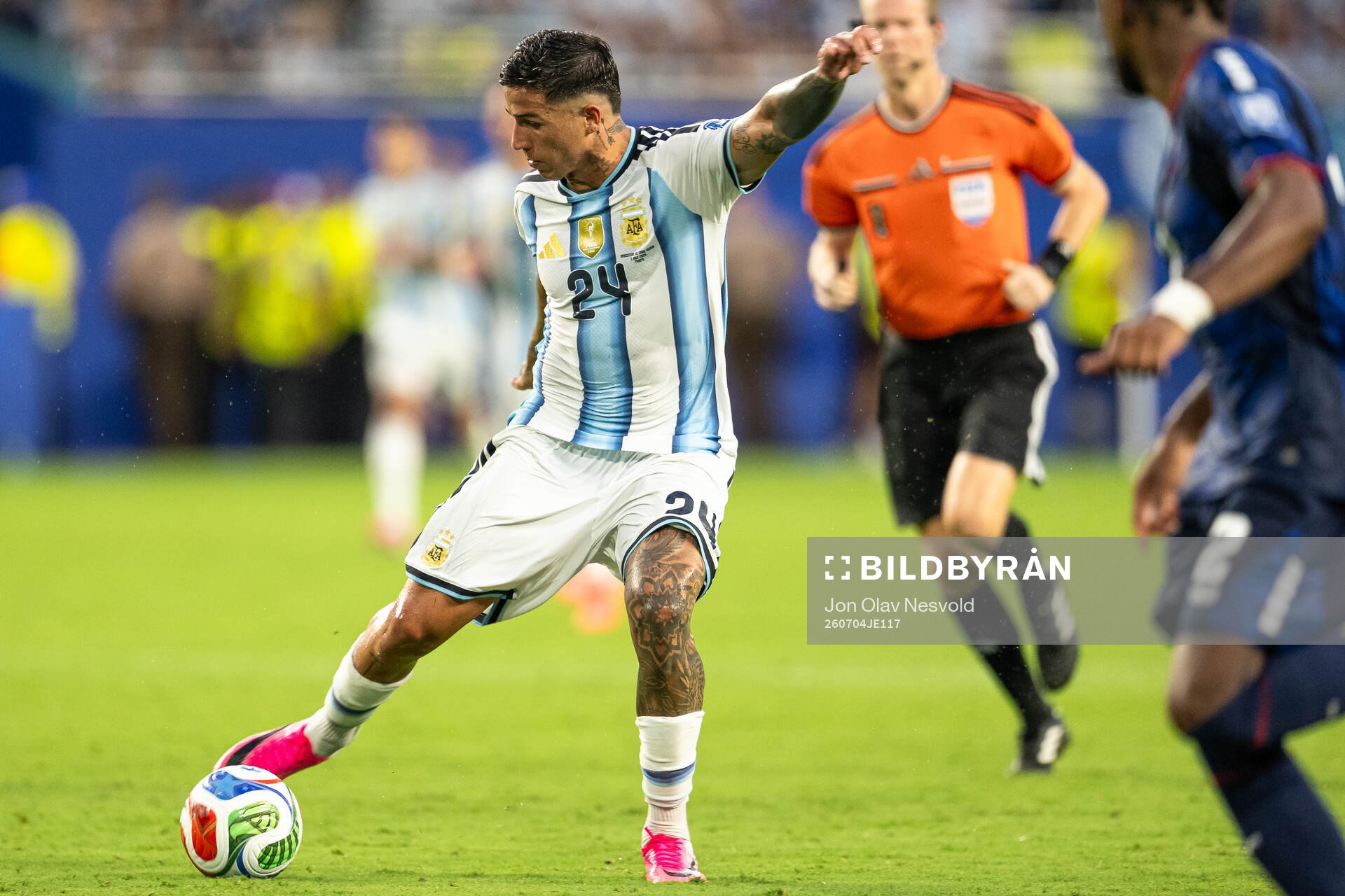 Enzo Fernandez of Argentina