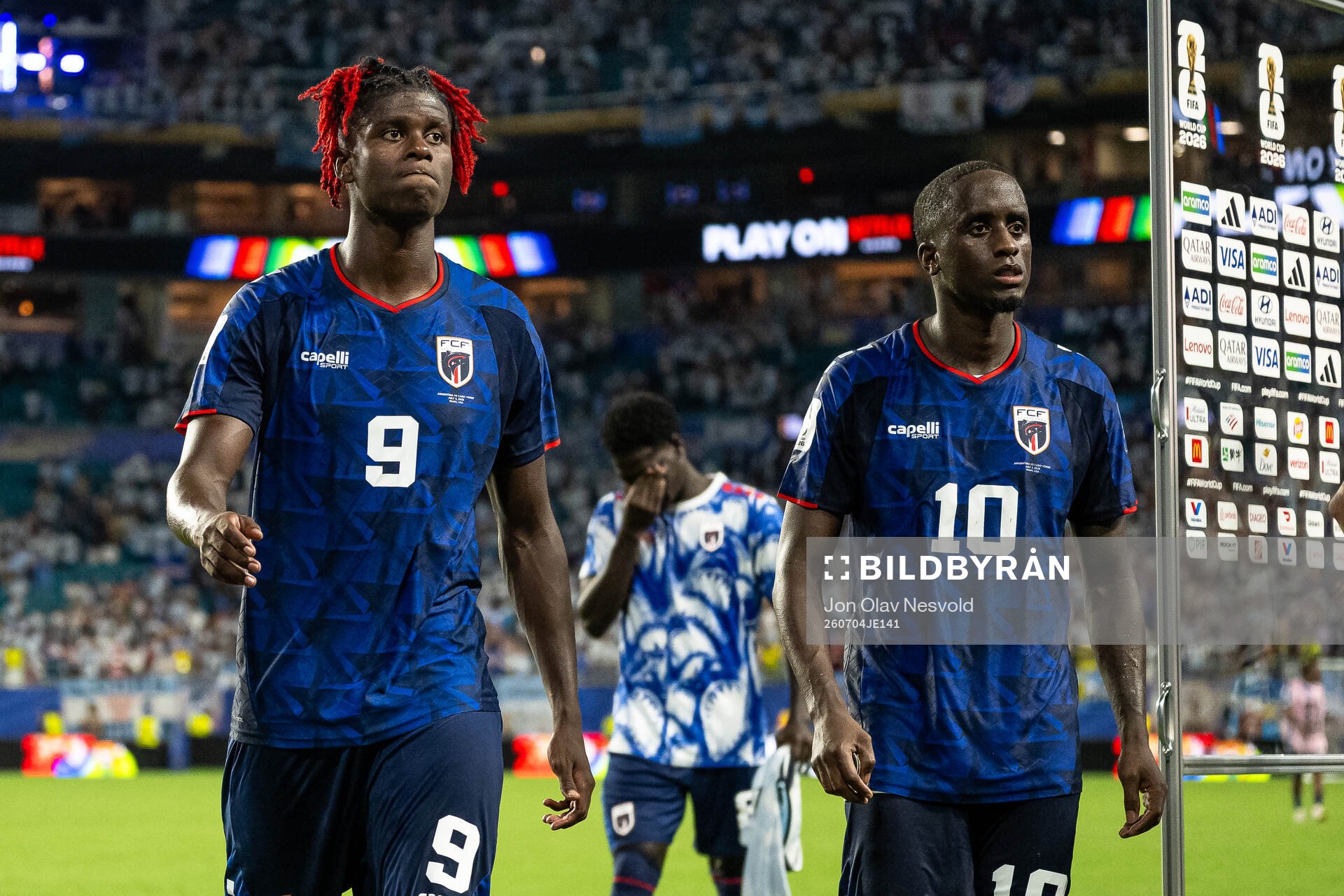 Gilson Benchimol and Jamiro Monteiro of Cabo Verde