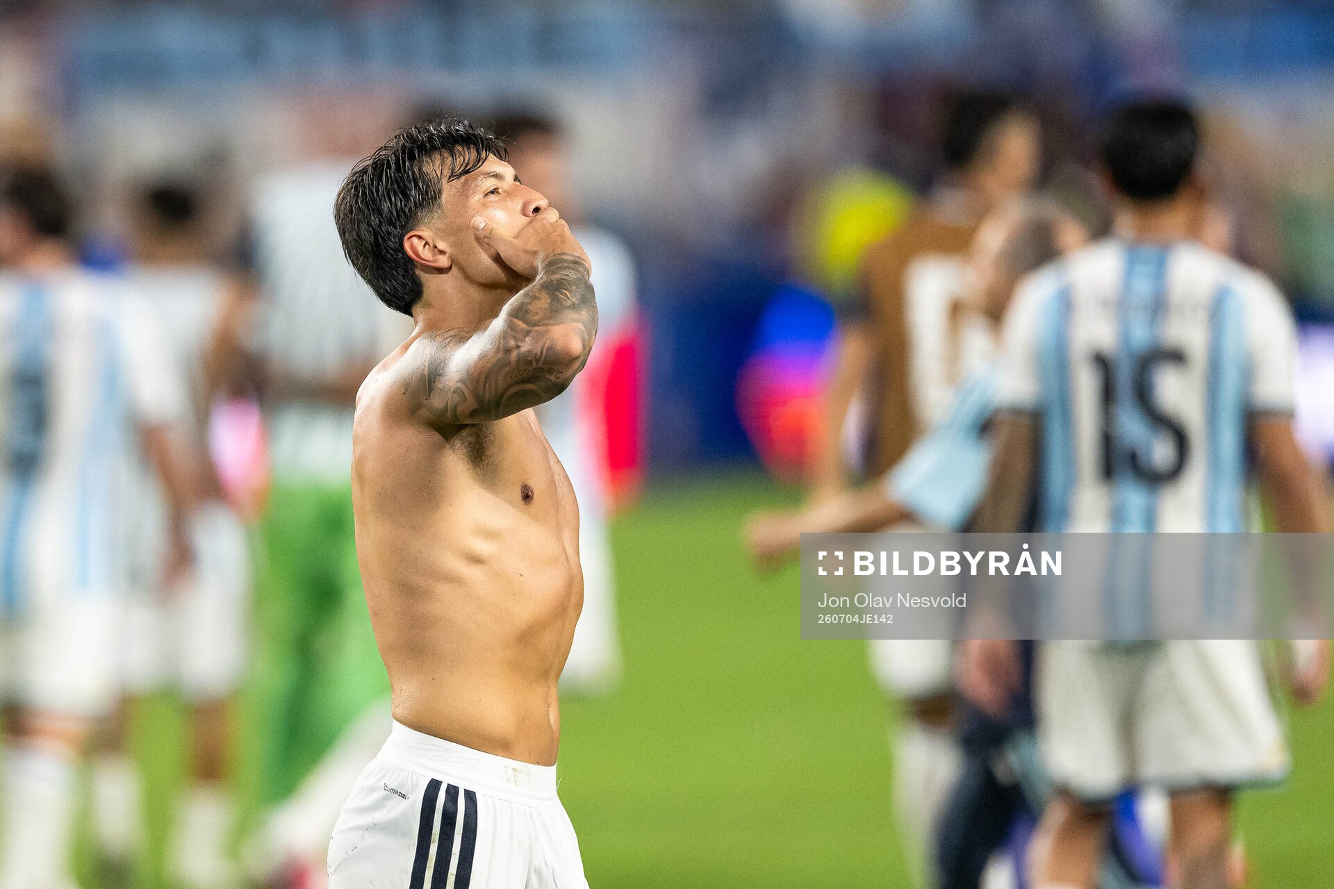 Lisandro Martinez of Argentina