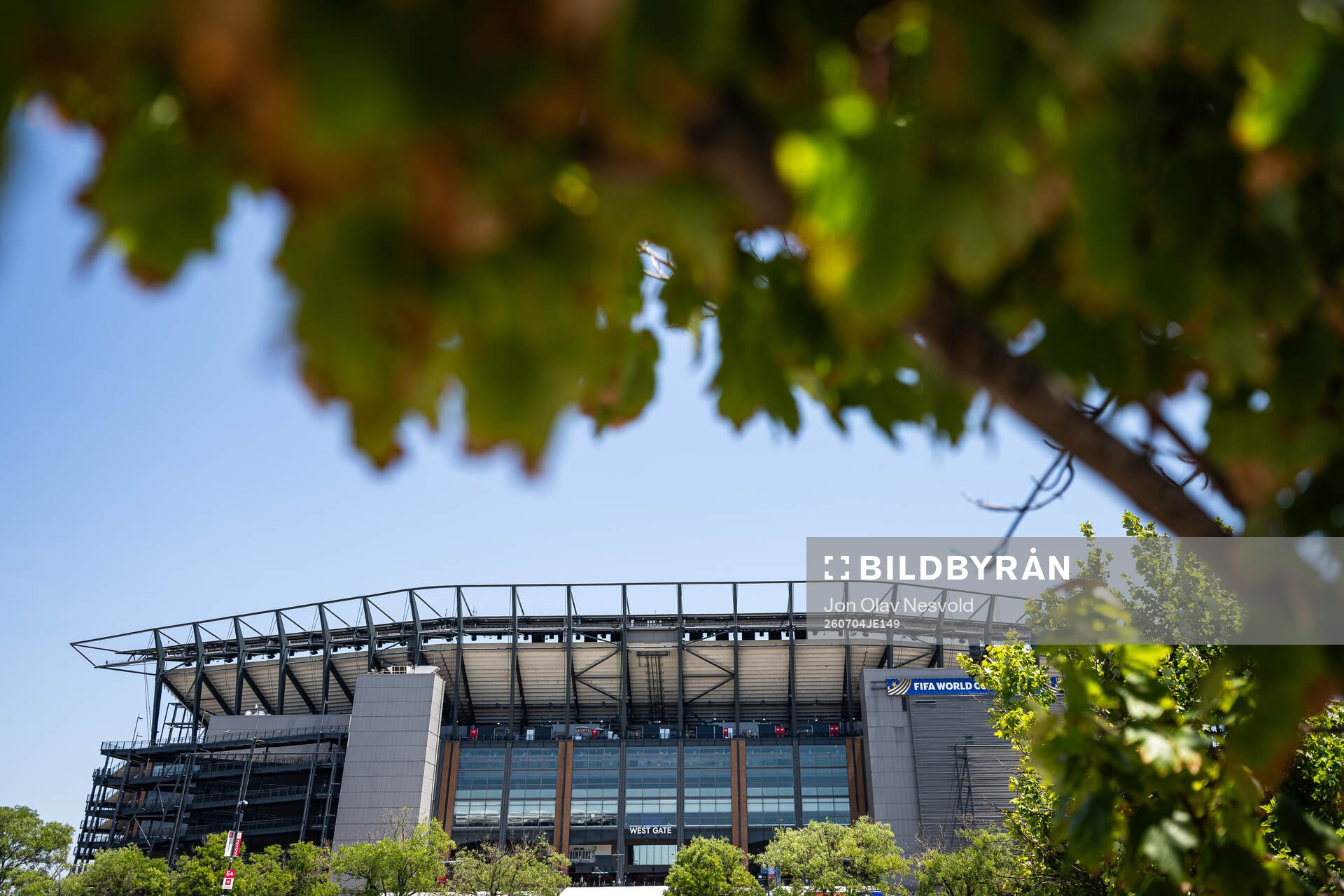 General exterior view of Philadelphia Stadium